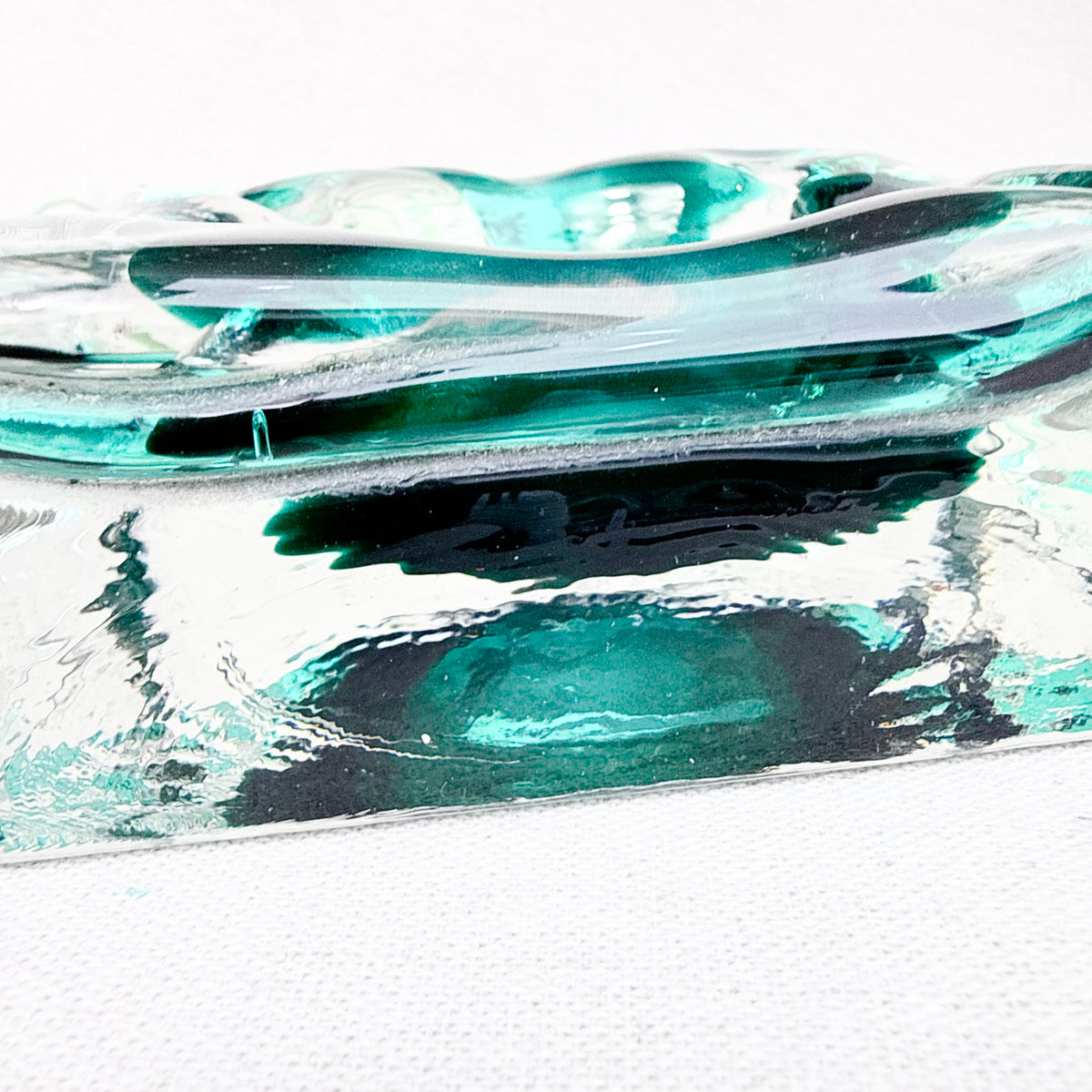Aschenbecher Murano grün