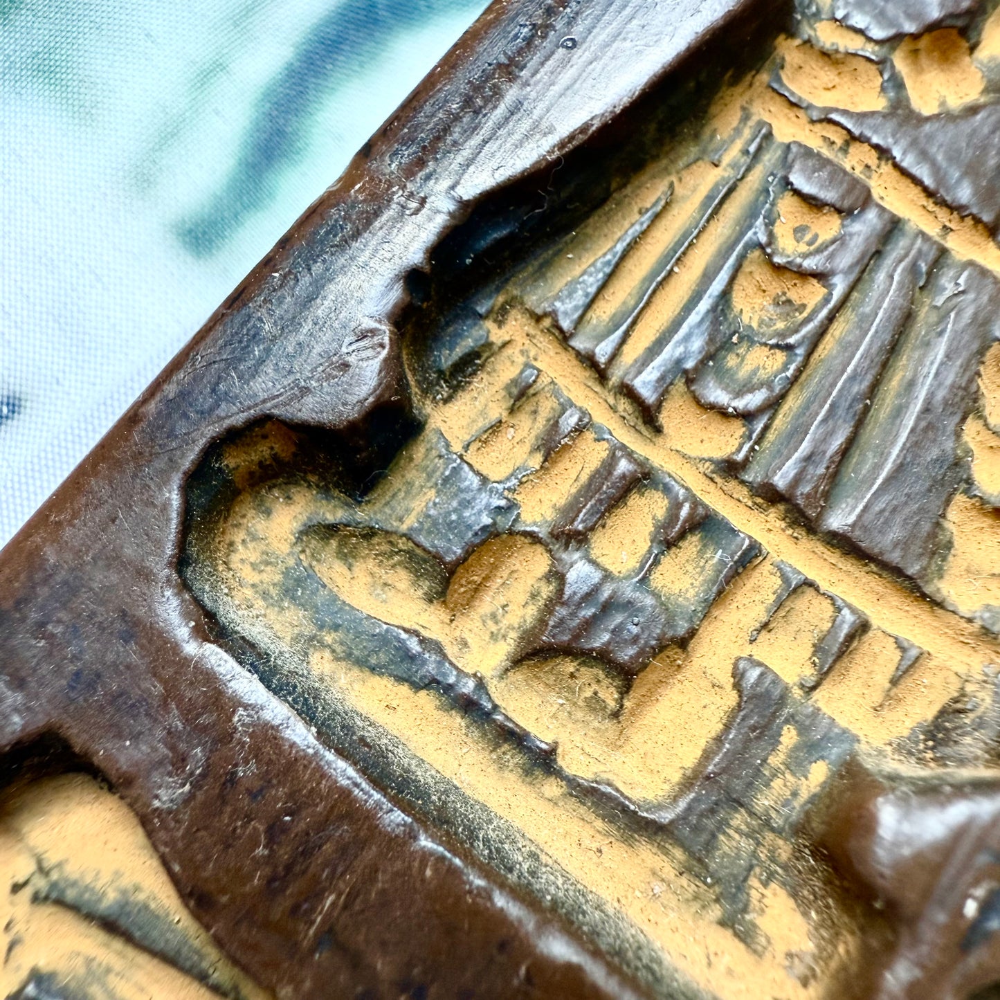 Spekulatiusformen Wachsbild