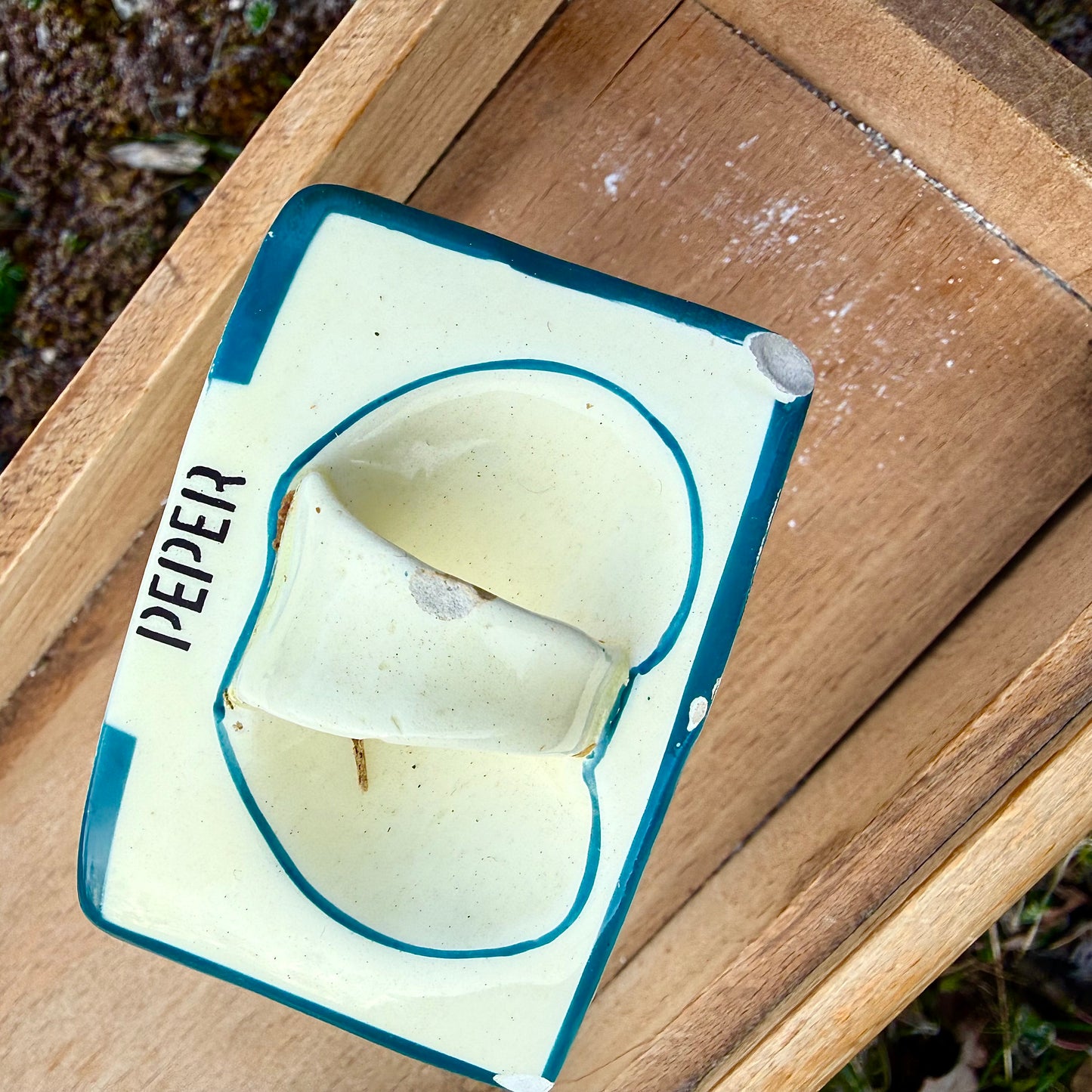 Gewürzregal 1930er Jahre