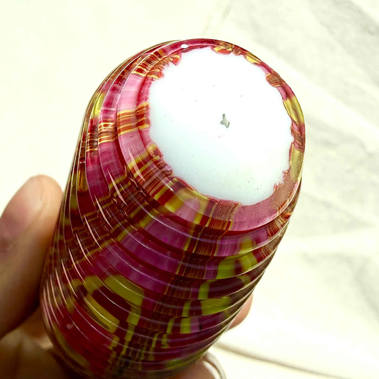 Schnupftabakglas Rillen