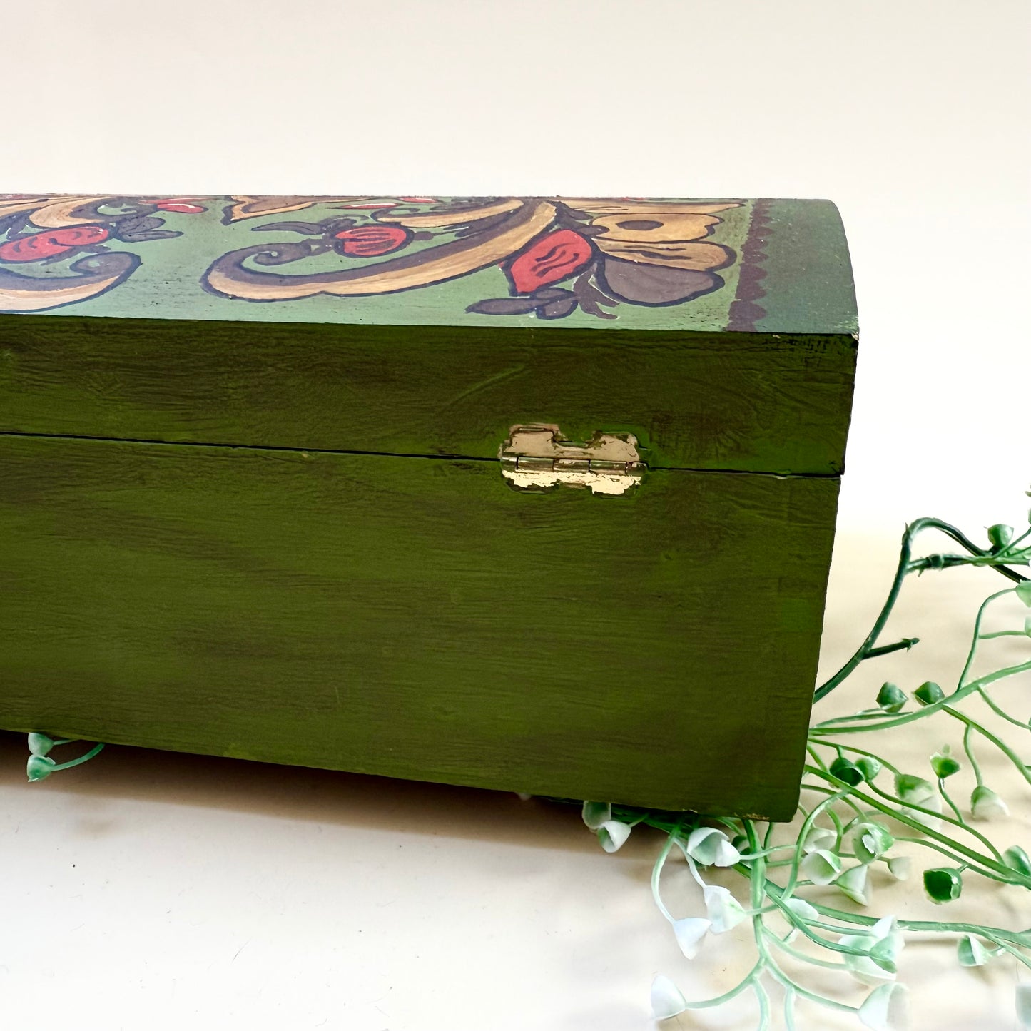 Holzbox handbemalt
