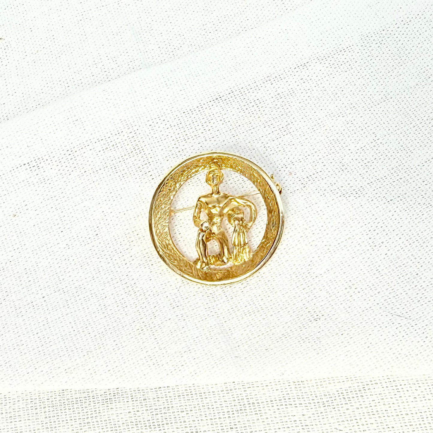 Trifari Sternzeichen Brosche Wassermann