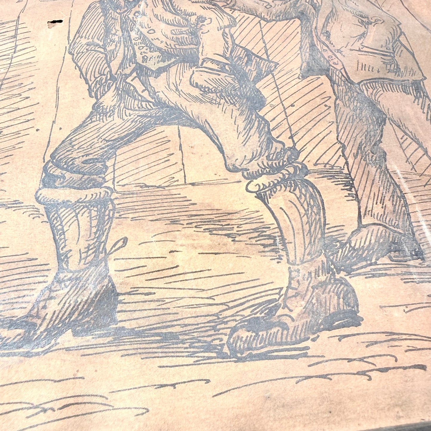 Rustikales Witzbild Querformat