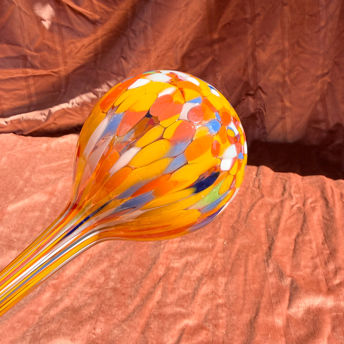 Bewässerungskegel mundgeblasen orange