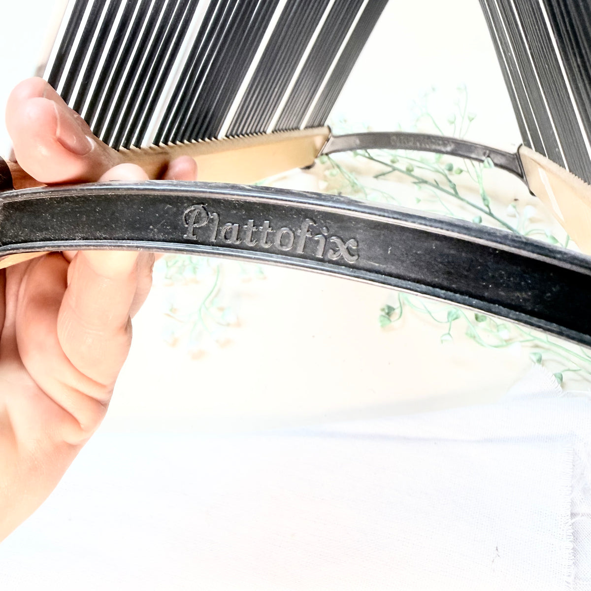 Schallplattenständer Plattofix schwarz
