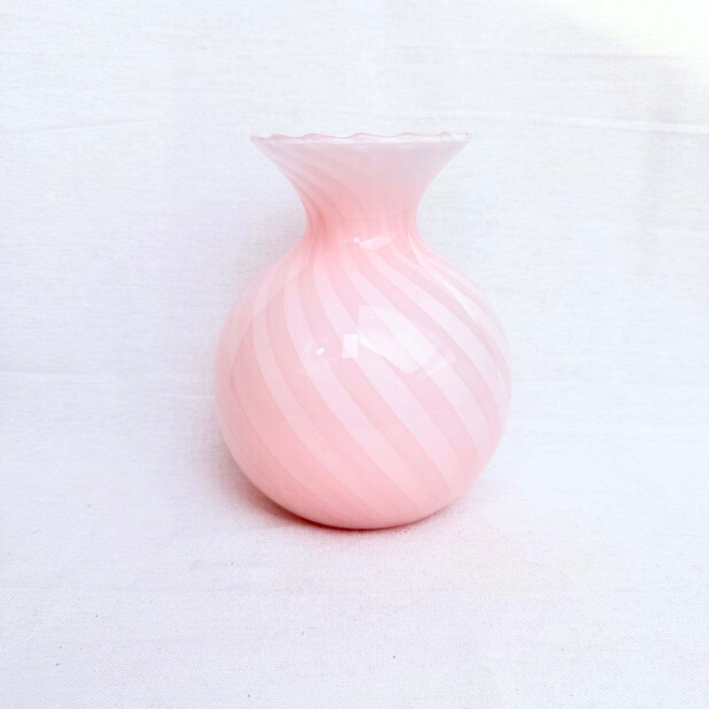 Swirl Bonbon Vase rosa