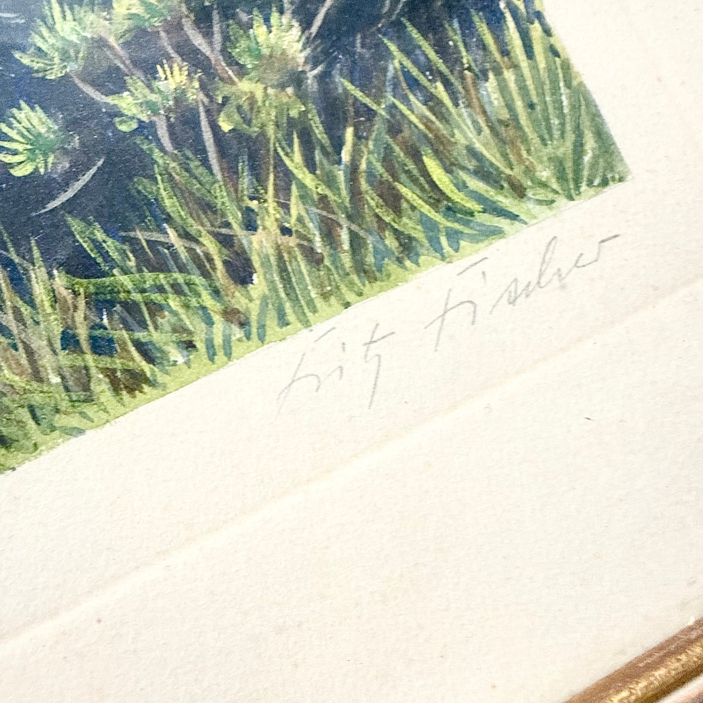 Landschaftsgemälde Fritz Fischer