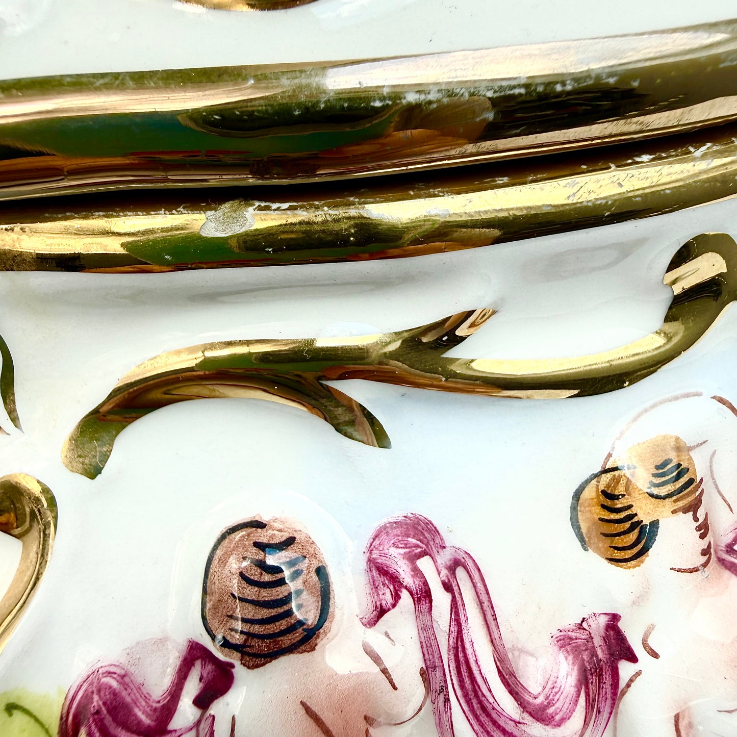 Capodimonte Keramik Dose