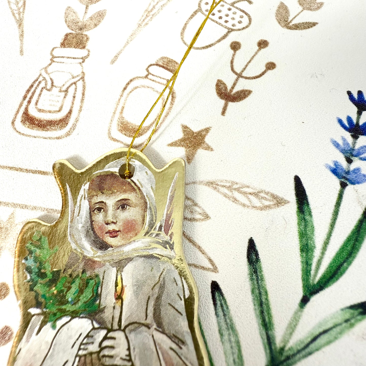 Christbaumschmuck traditionell Pappe