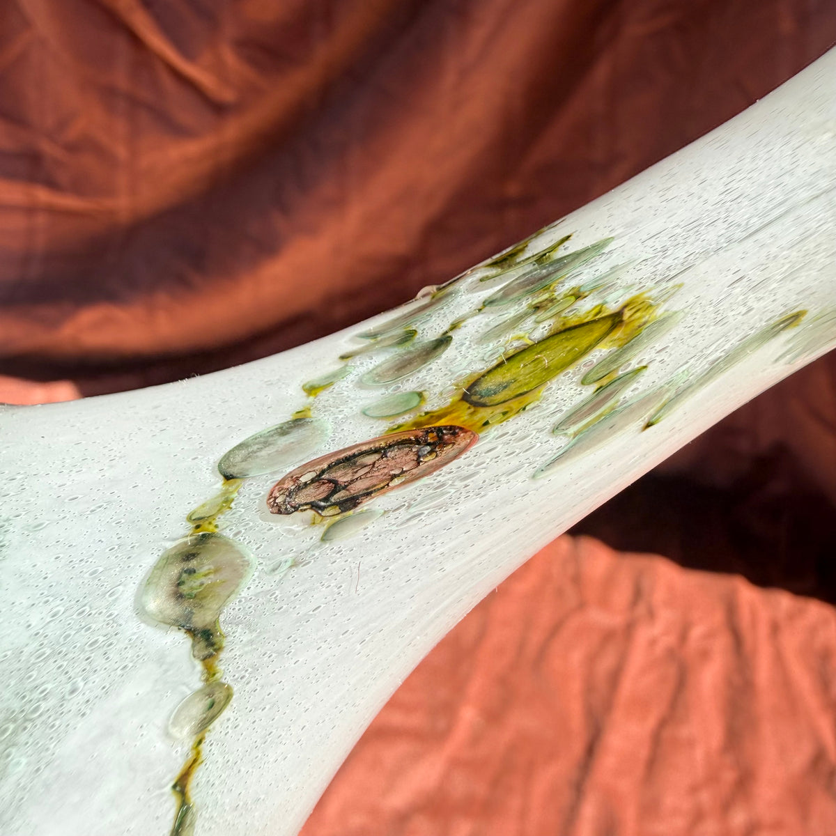 Glas Konvolut Feuerglasur