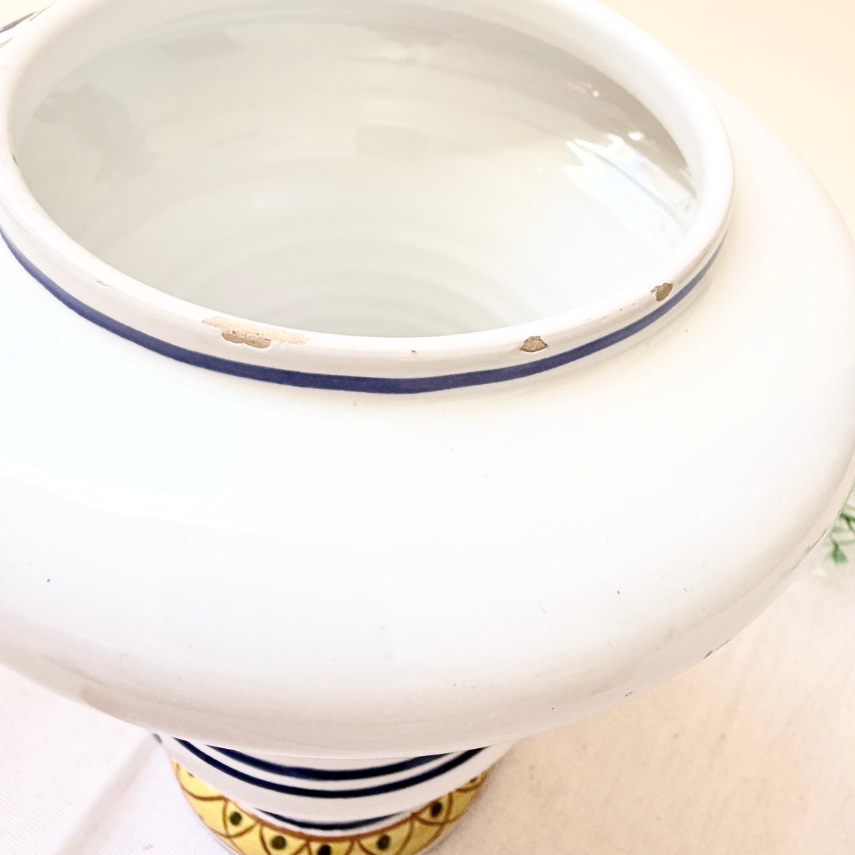 Deckelvase Italien