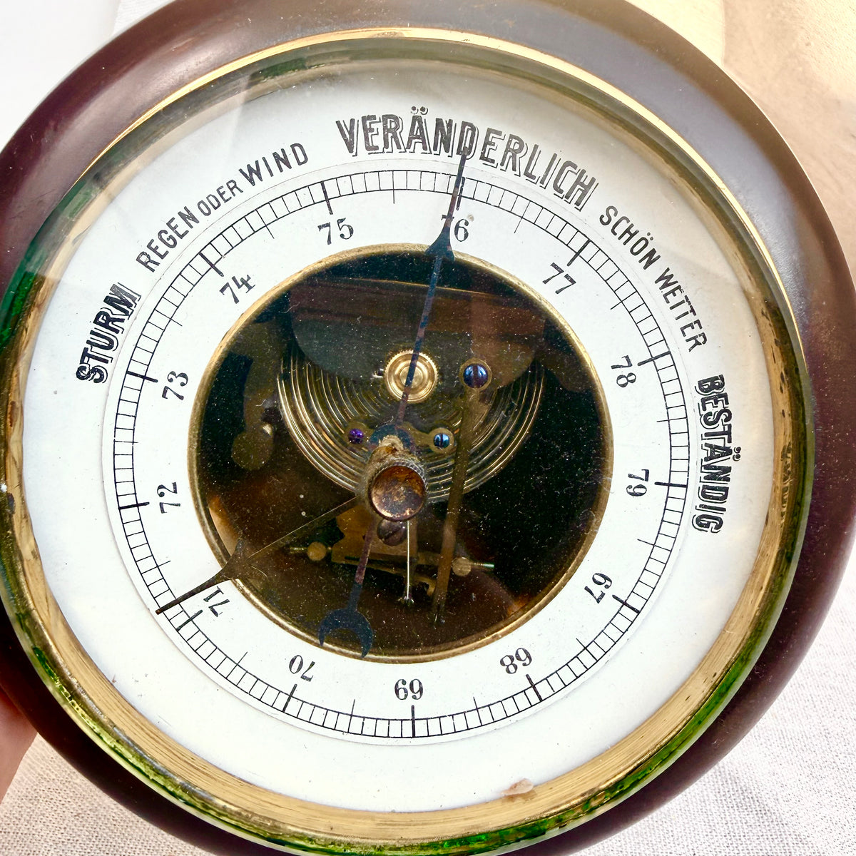 Barometer Holz