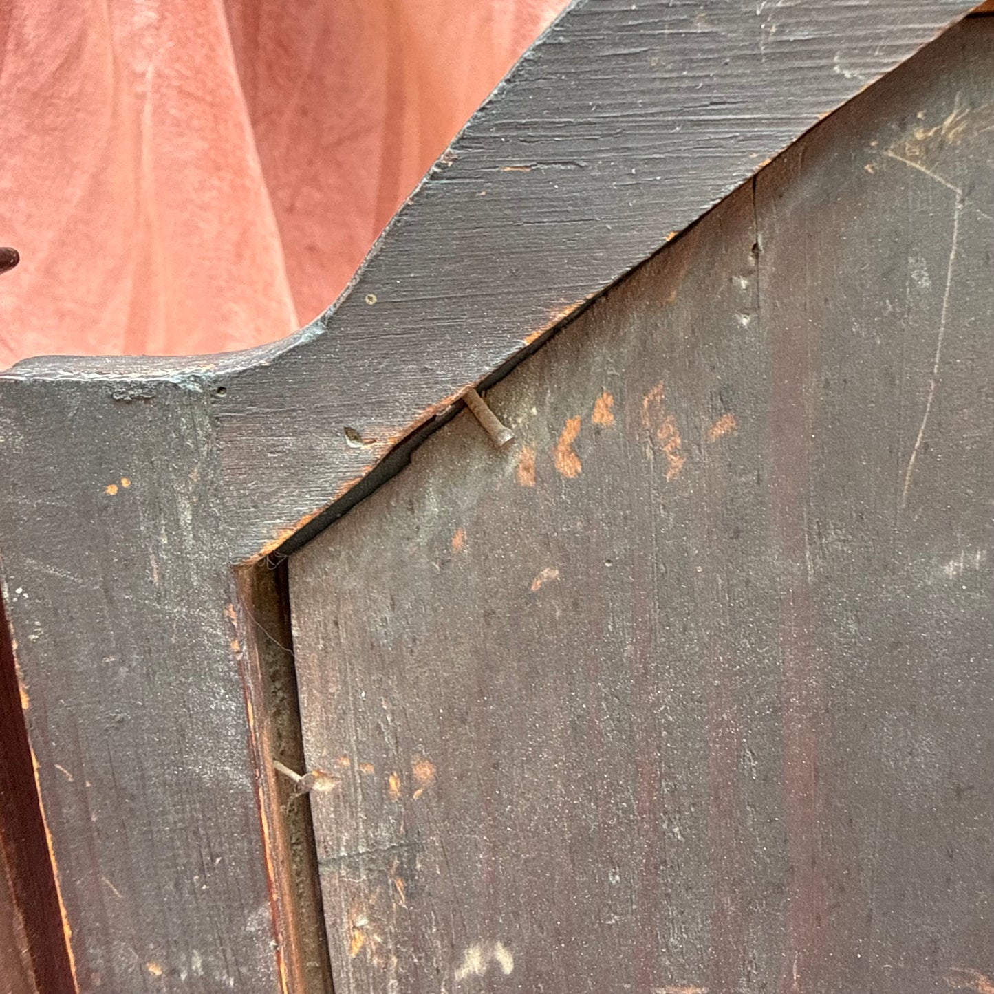 Biedermeier Aufsatz Spiegel