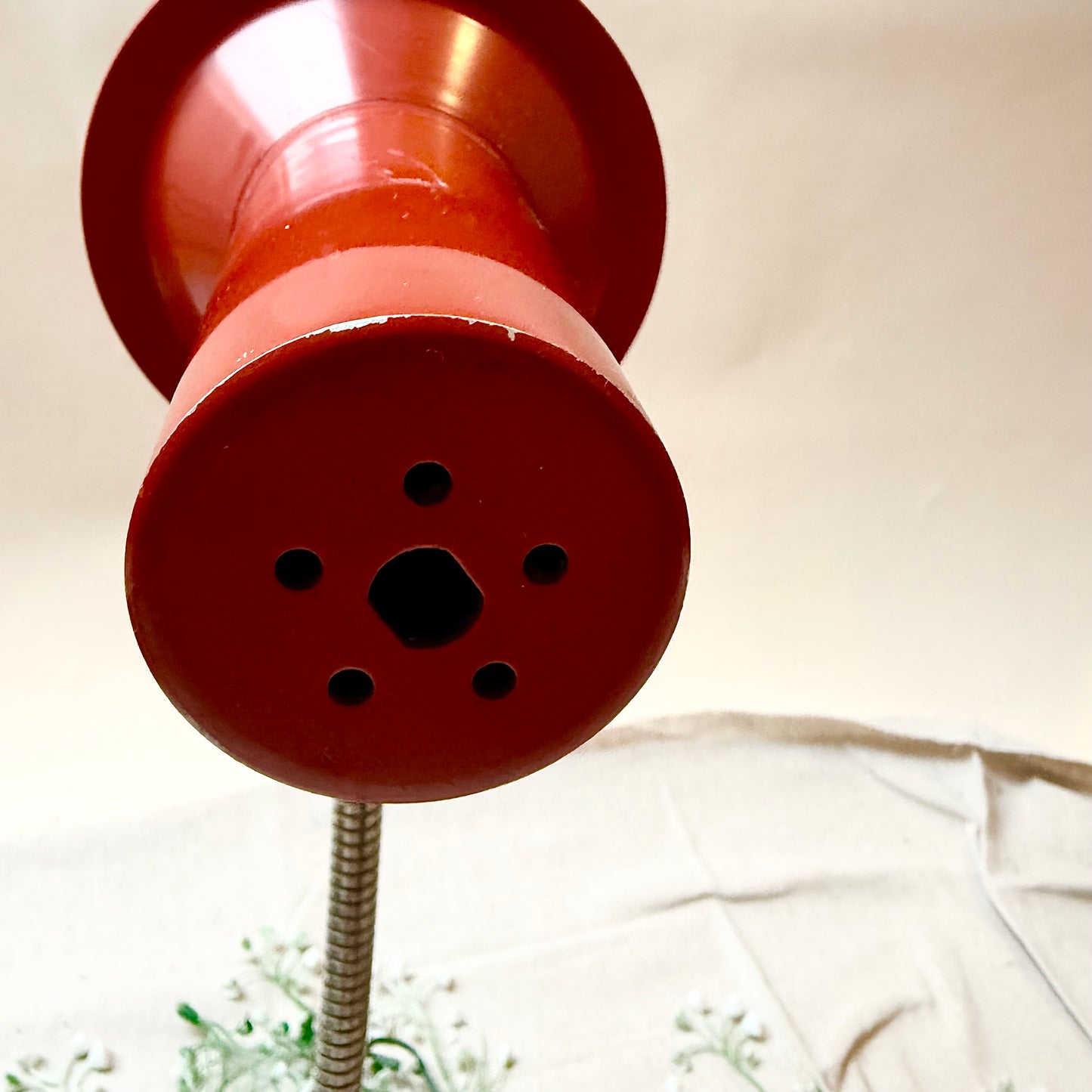 Schreibtischlampe rot