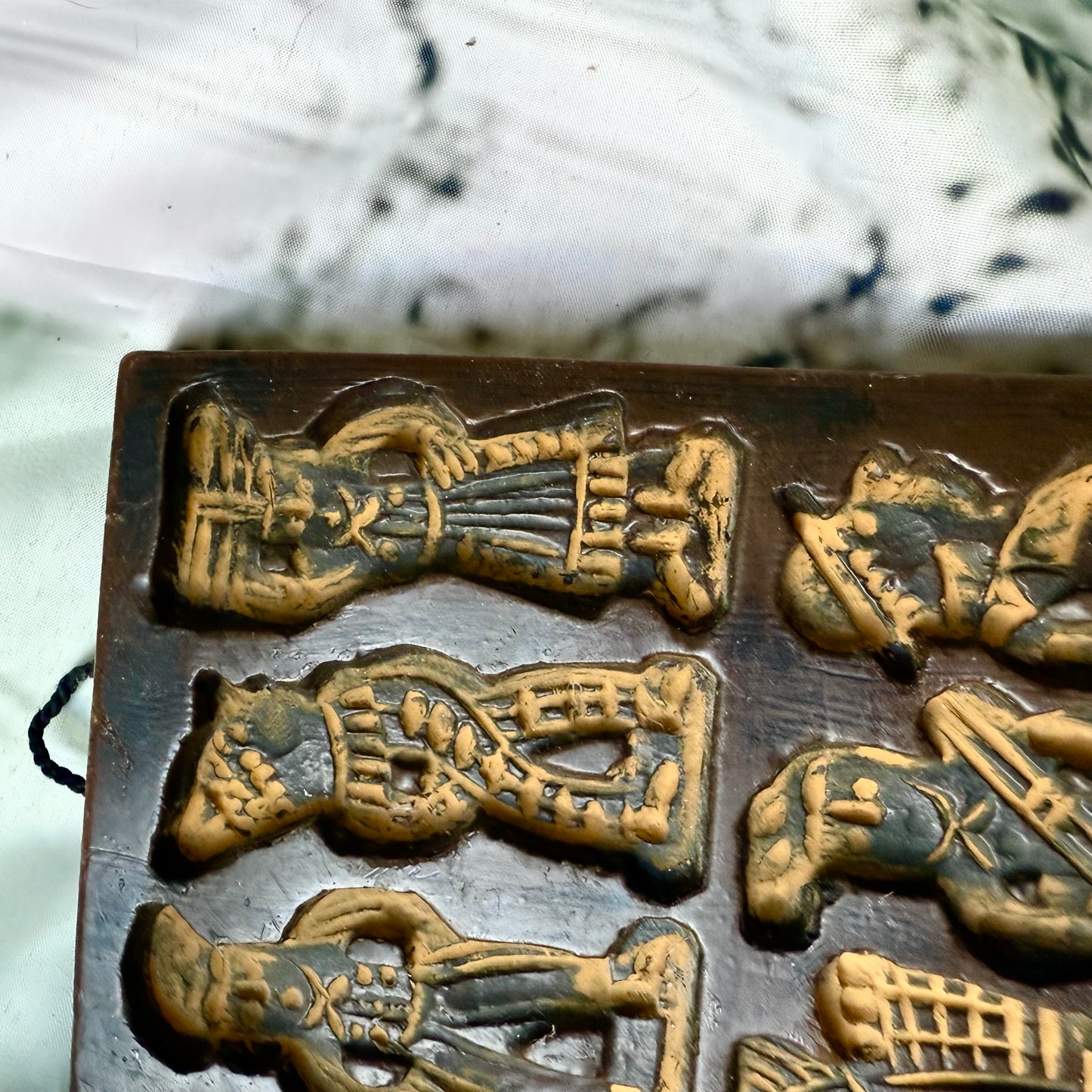 Spekulatiusformen Wachsbild