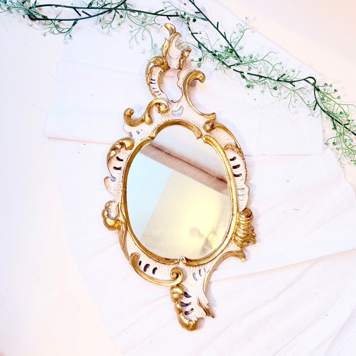 Barockspiegel gold aus Holz