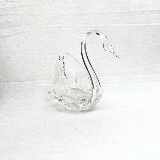 Schwan Glasschale