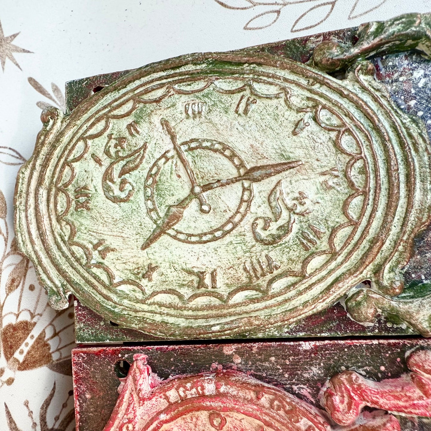 Bild handbemalt 3er Set Weihnachten