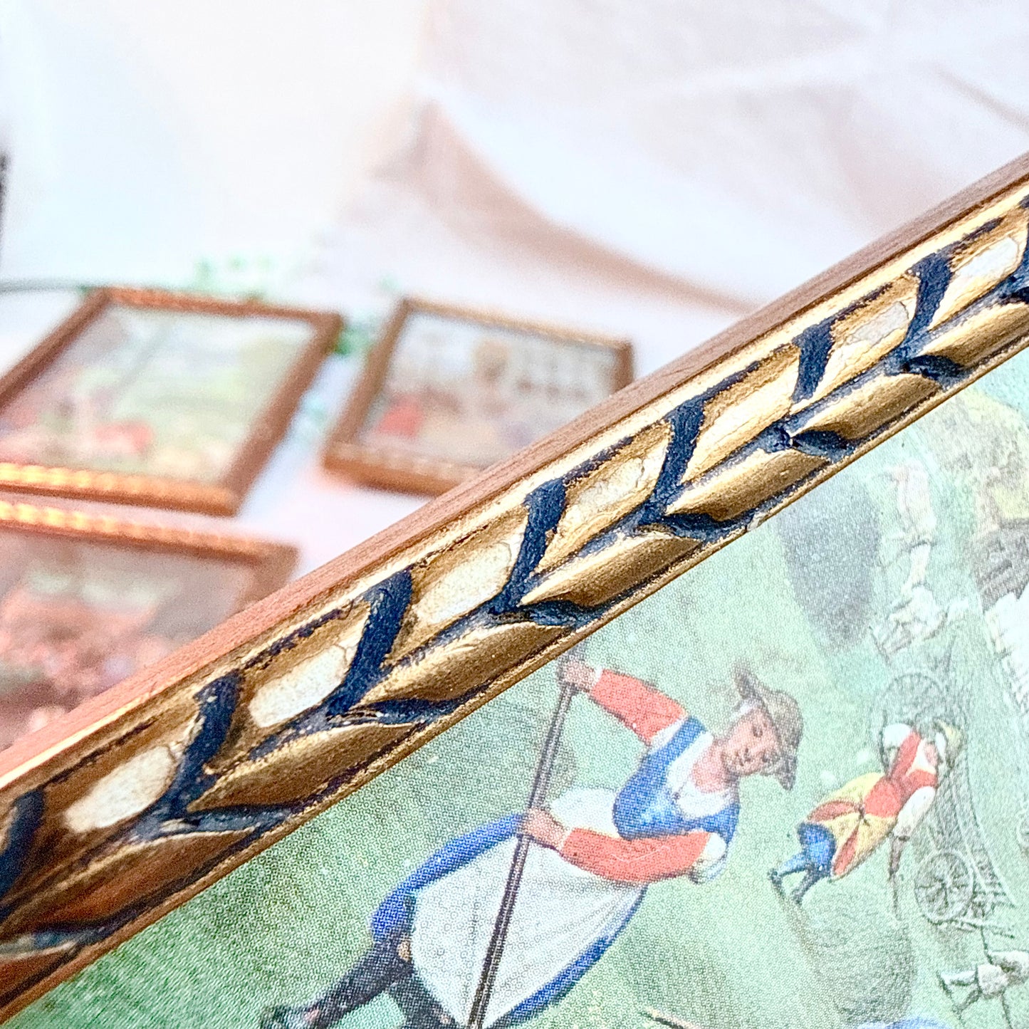 6er Set Mittelalter Drucke