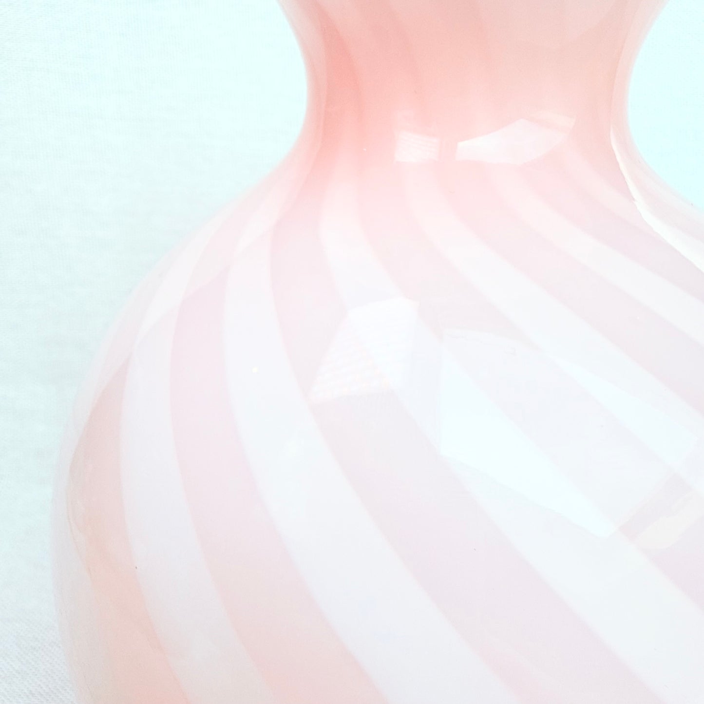 Swirl Bonbon Vase rosa