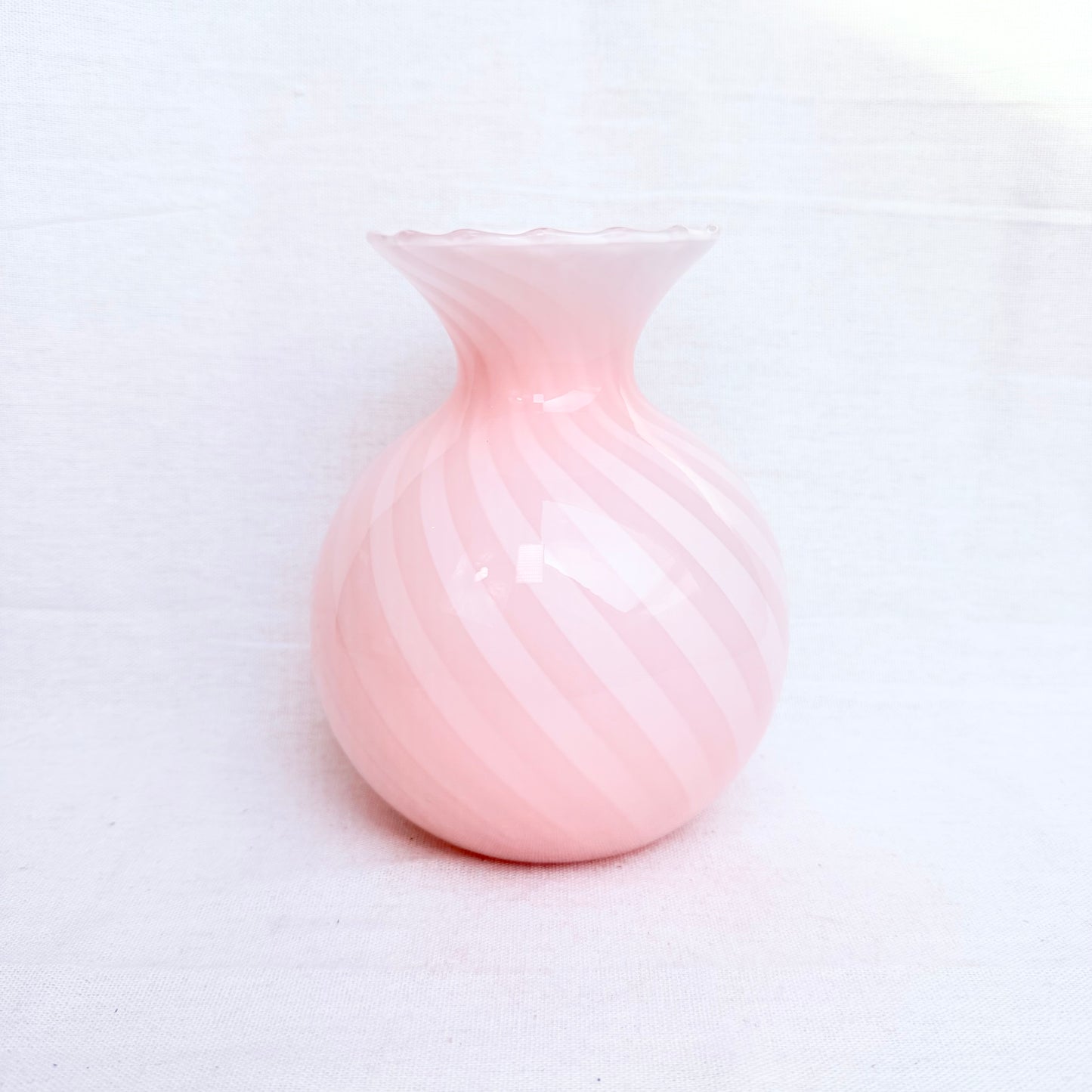 Swirl Bonbon Vase rosa