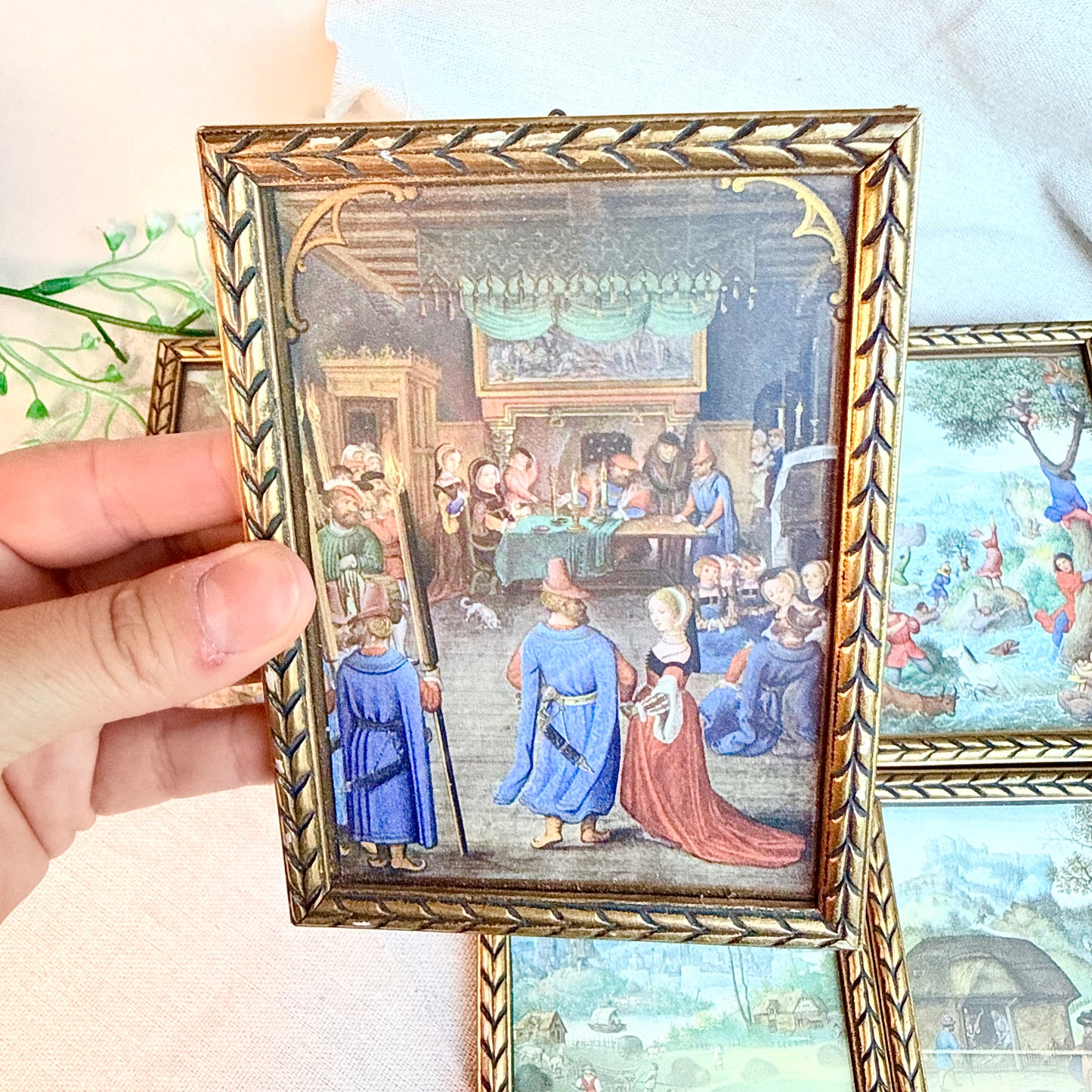 6er Set Mittelalter Drucke
