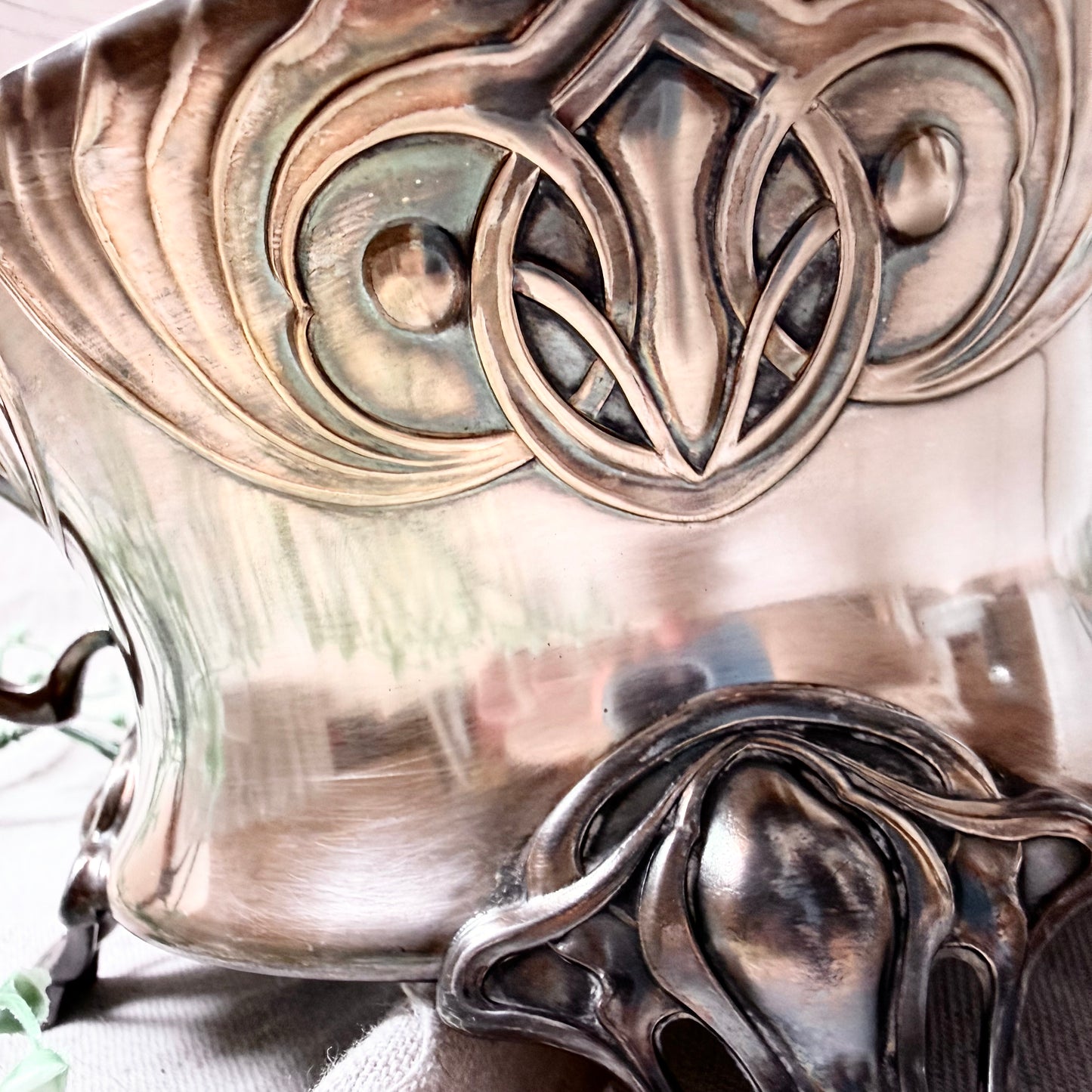 Jugendstil Bowle Set