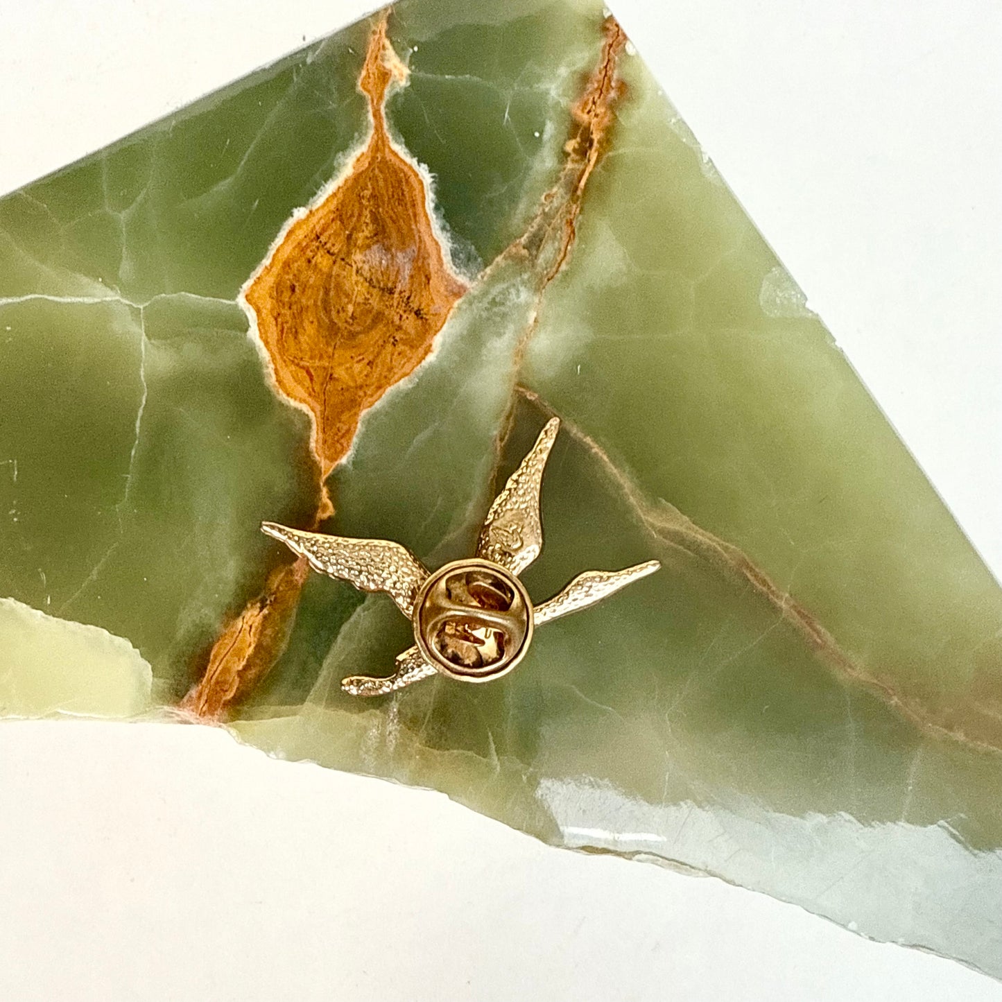 Swarovski Pin Kranich