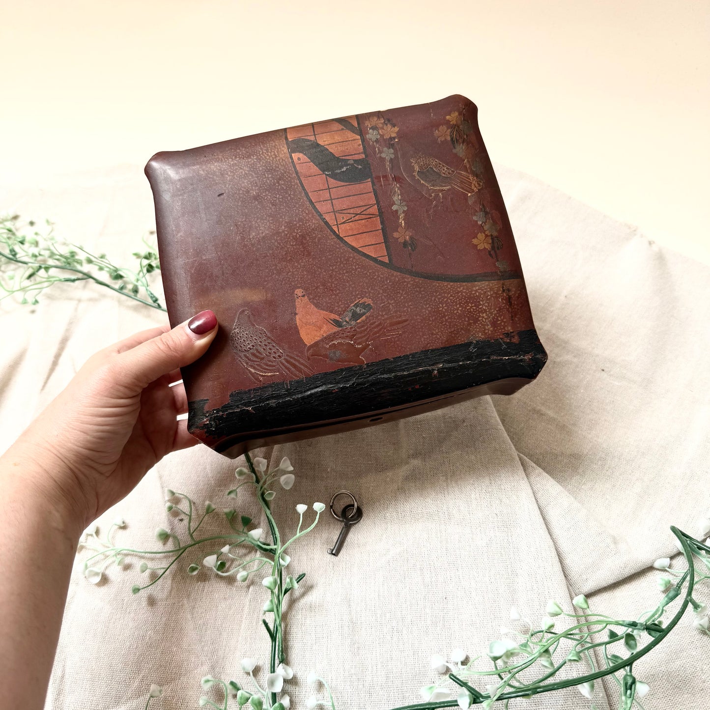 Asiatische Urushi Box