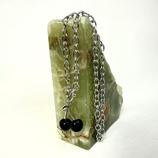 Kette Kirsche silber