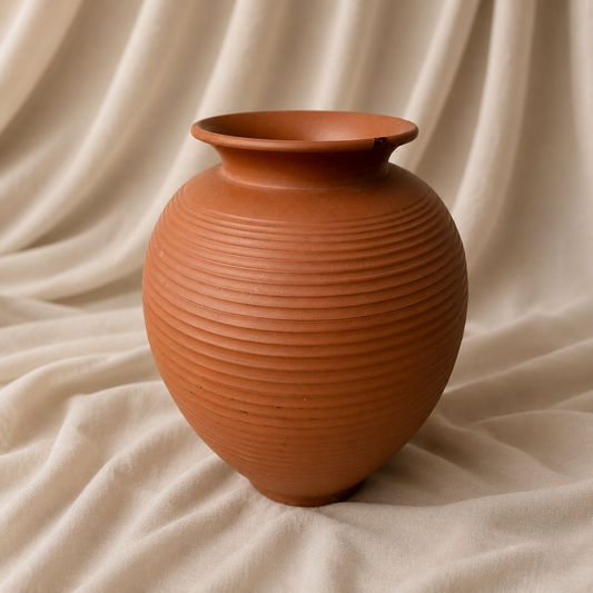 Terrakotta Vase groß