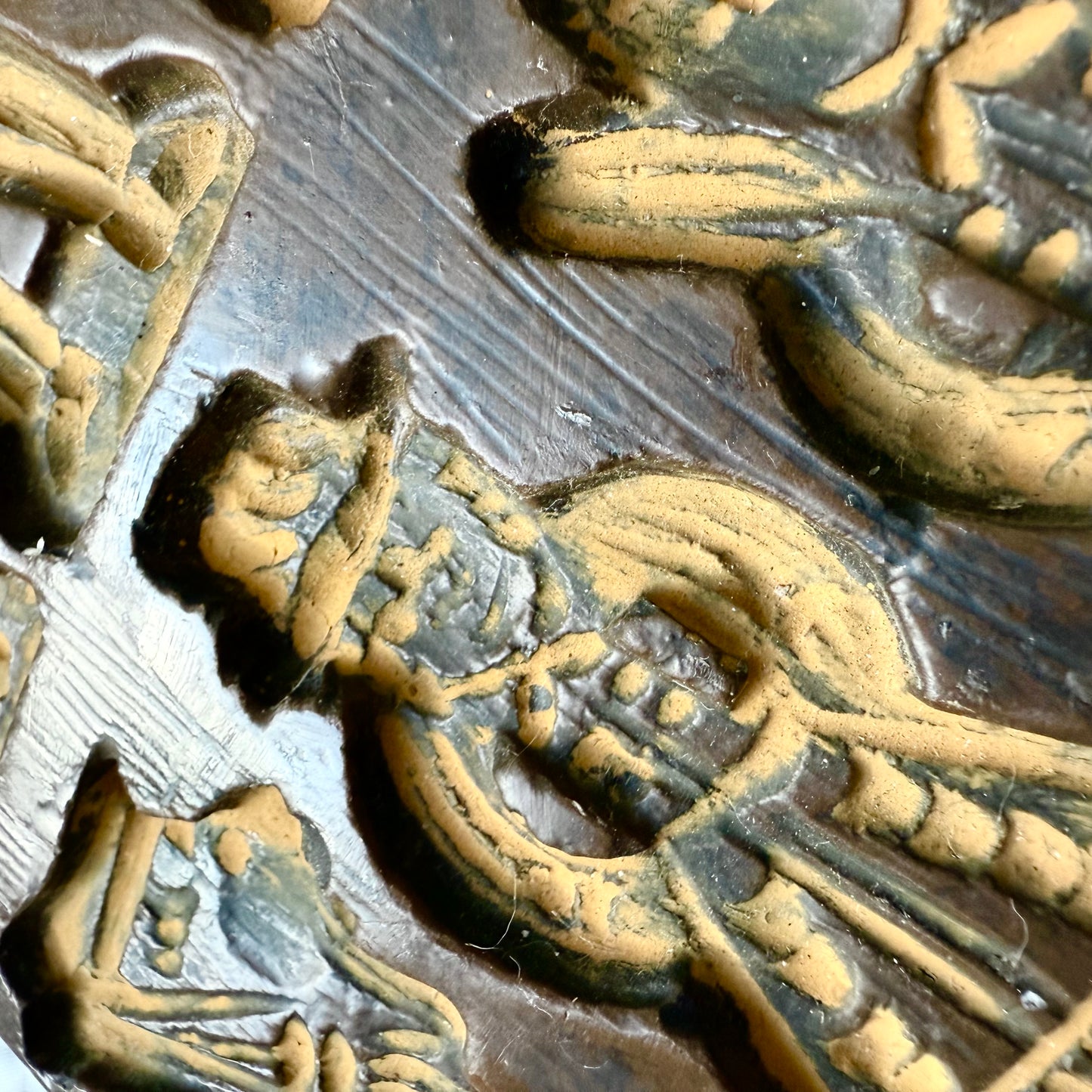 Spekulatiusformen Wachsbild