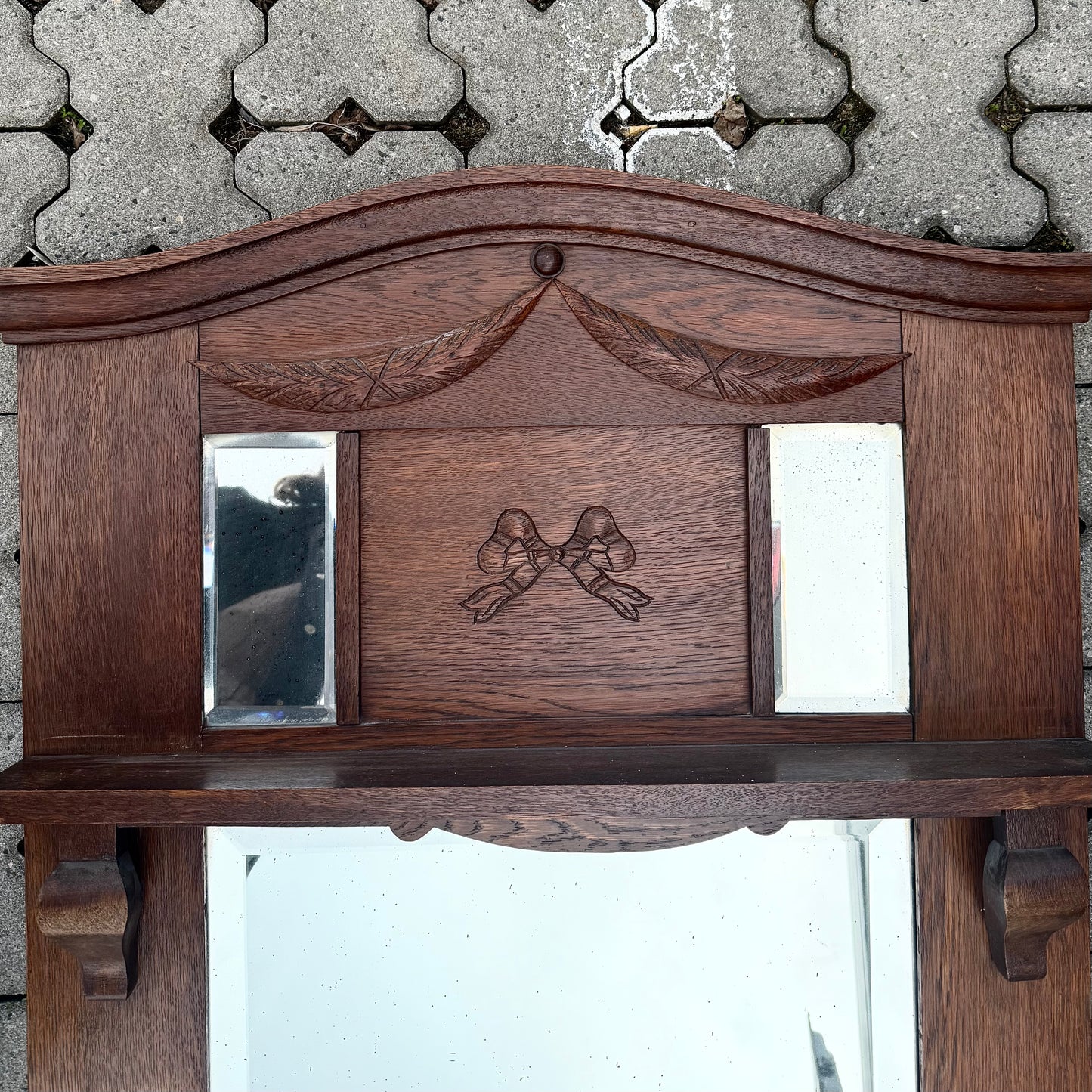 Großer Jugendstil Spiegel