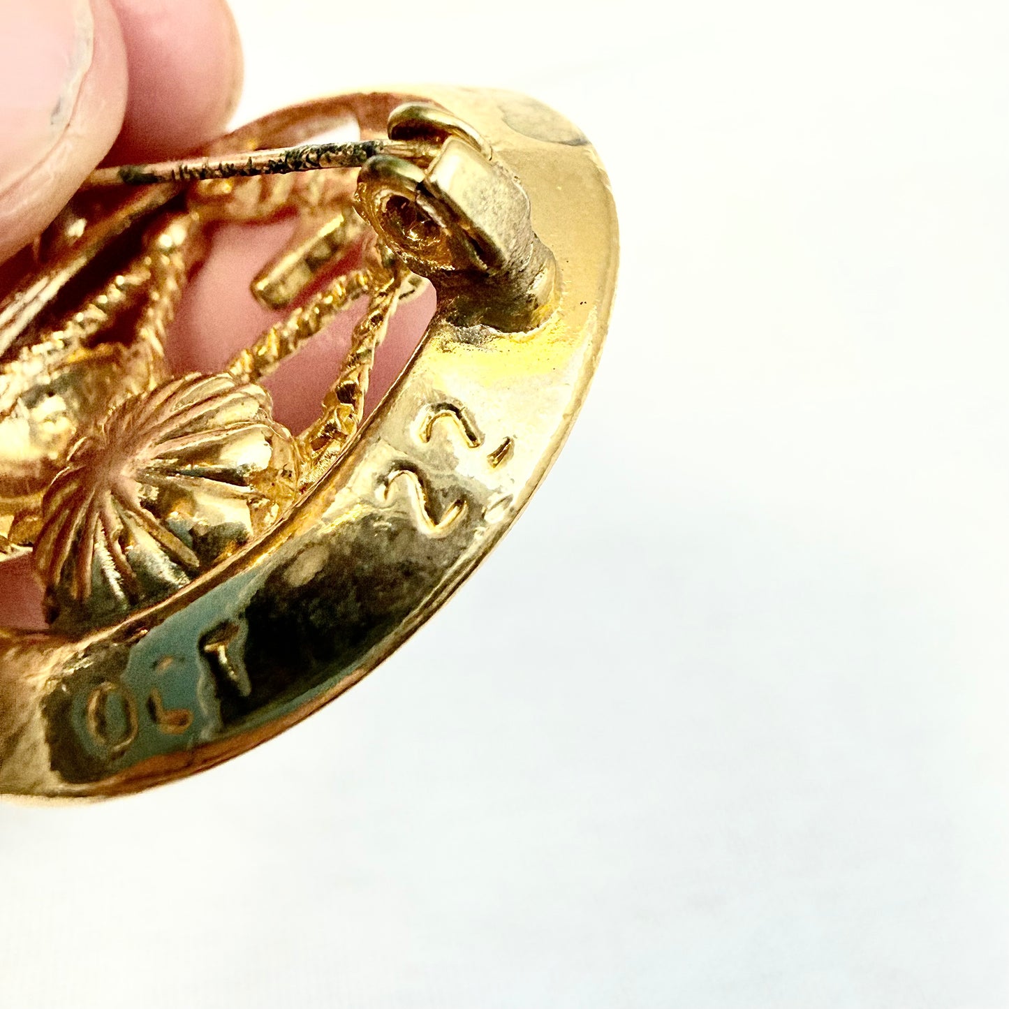 Trifari Sternzeichen Brosche Waage