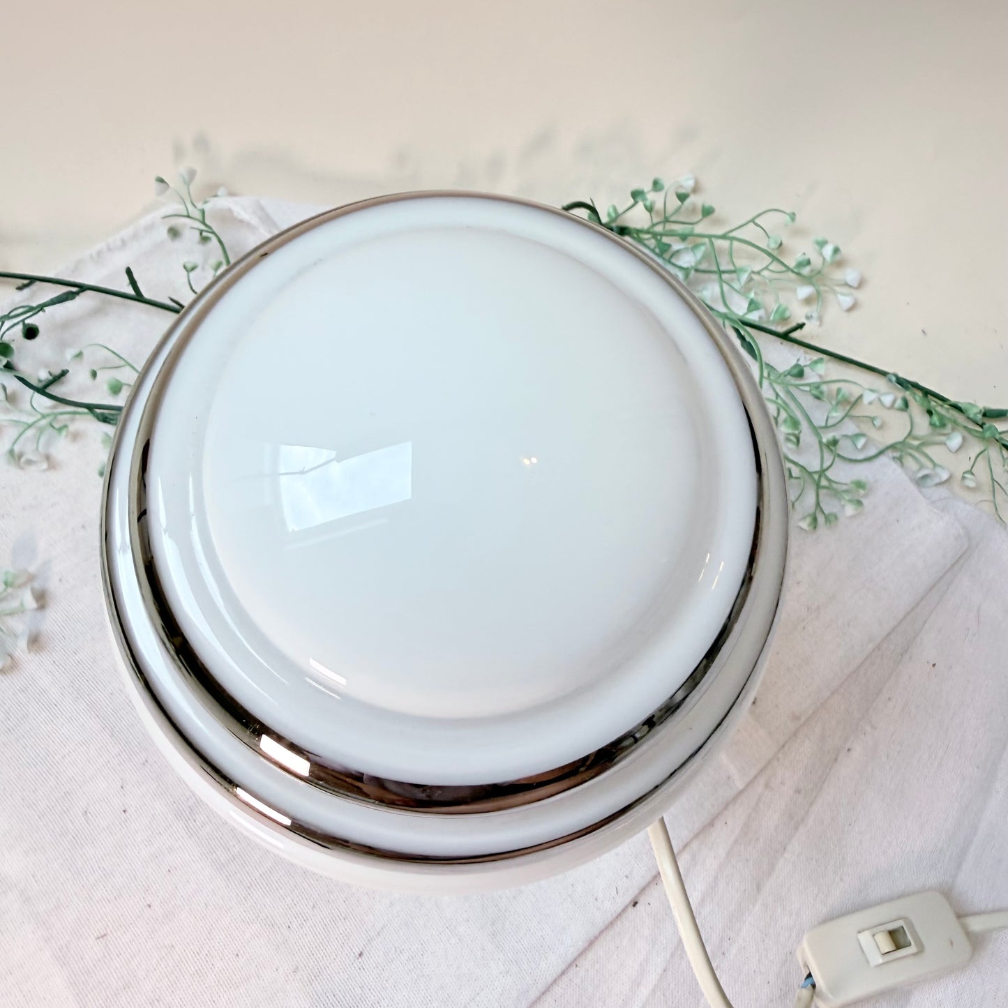 Chrom Lampe Space Age