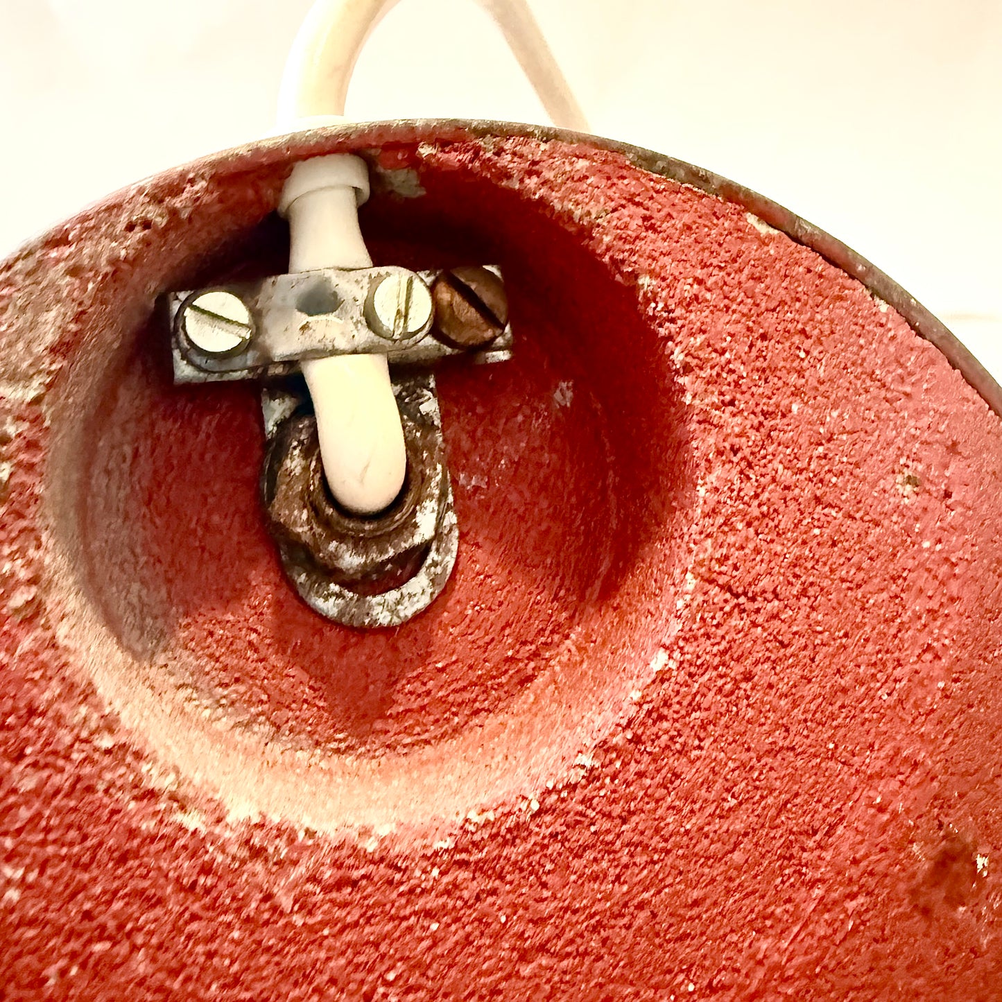 Schreibtischlampe rot
