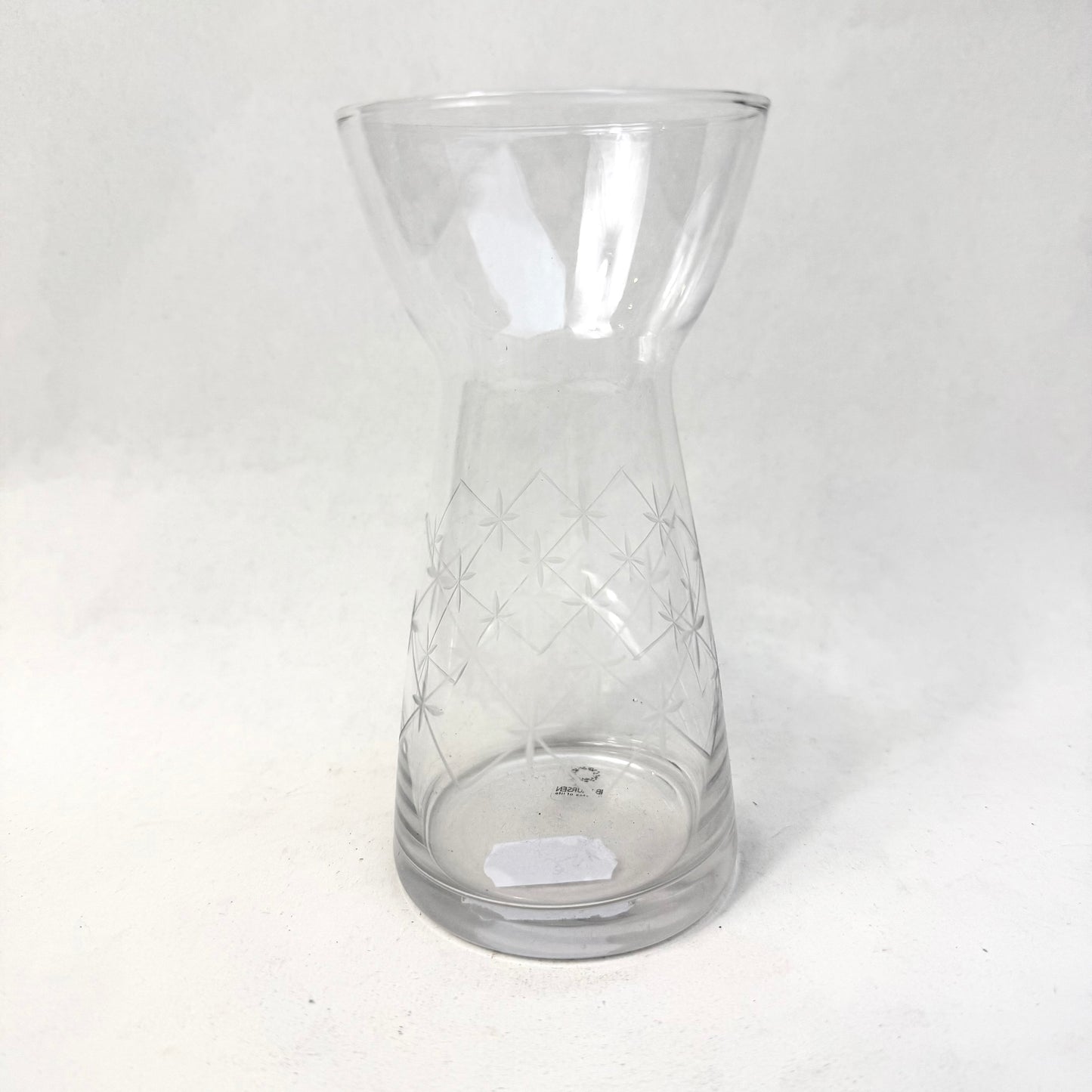 Hyazinthenvase graviert