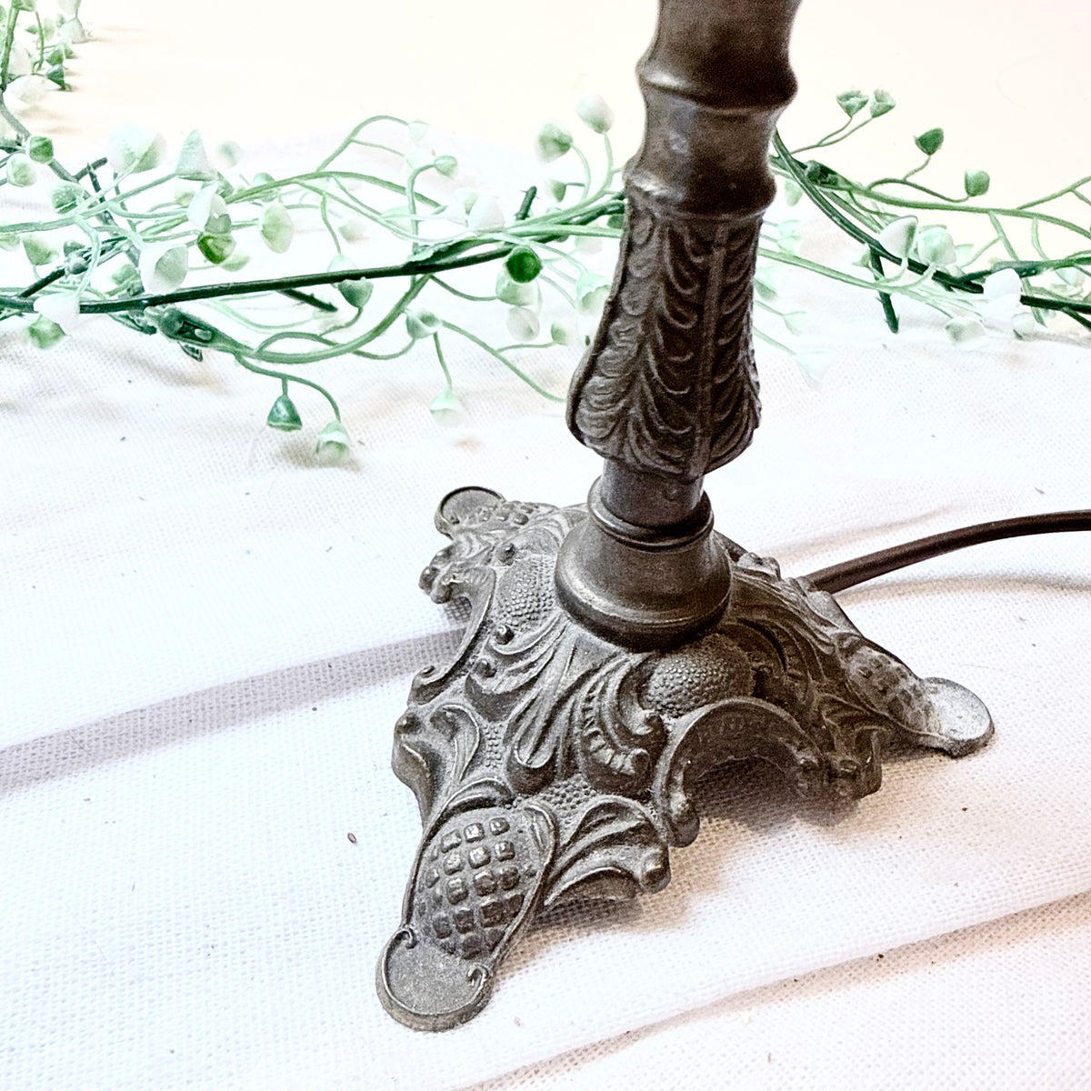 Straußenei Lampe
