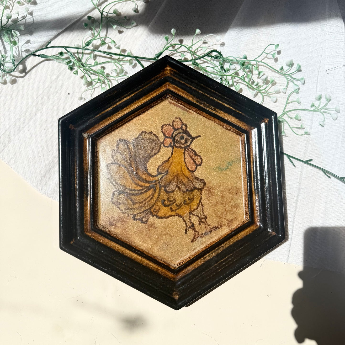 Hahn Wandteller