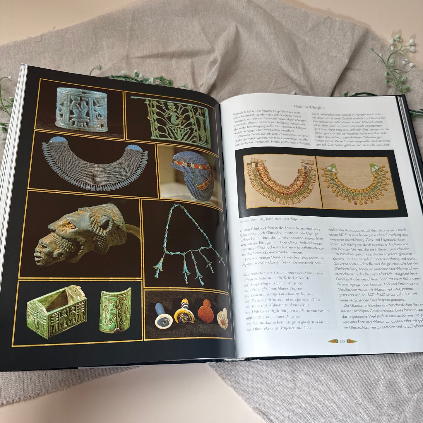 Buch „Die Schätze der Pharaonen“