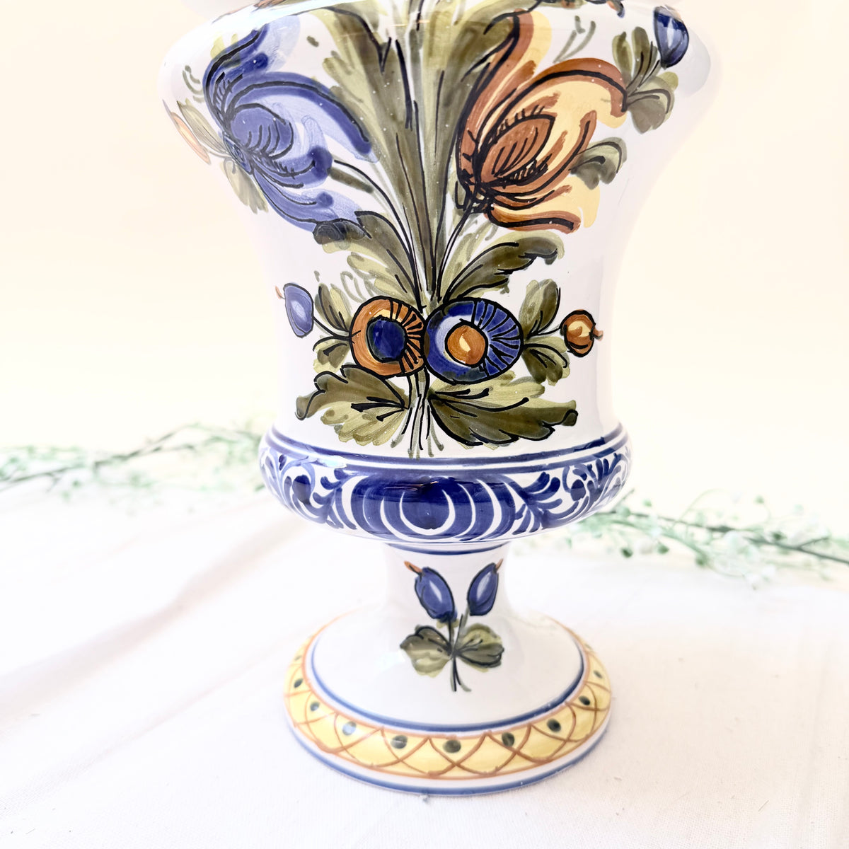 Deckelvase Italien