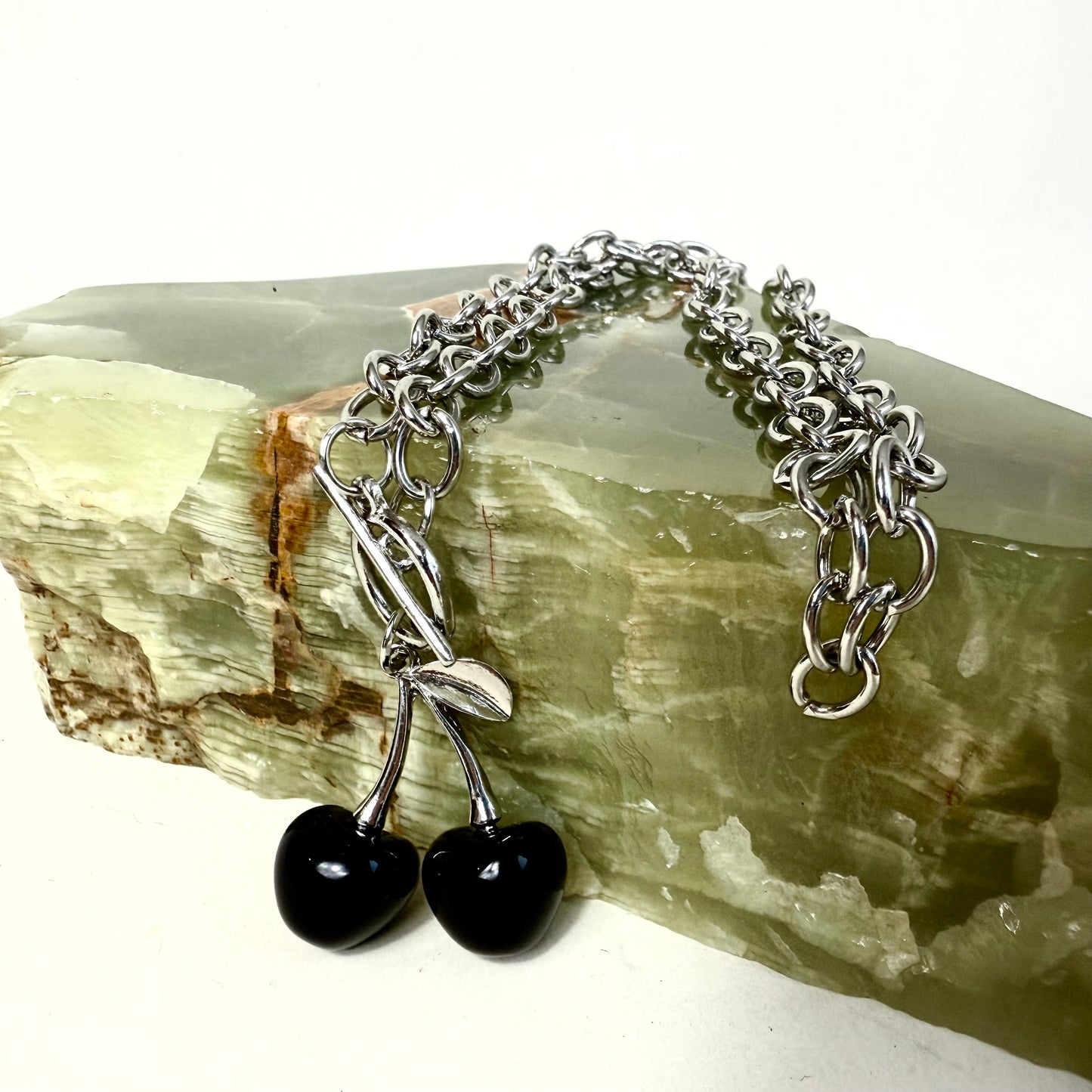 Kette Kirsche silber