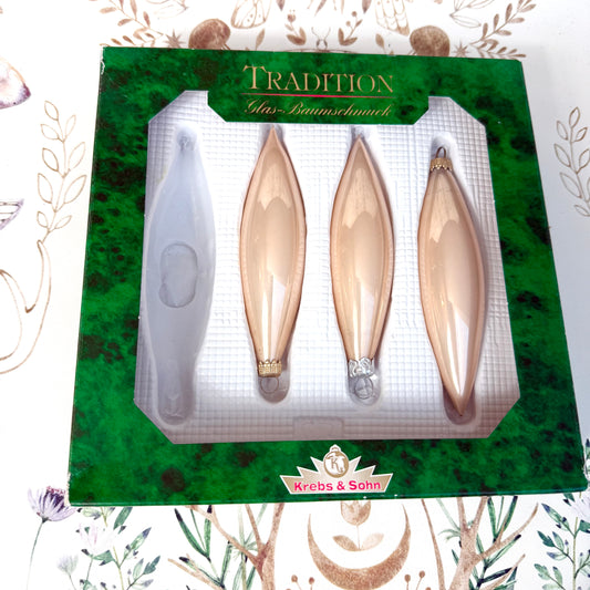 Christbaumschmuck Lauscha Tropfen groß