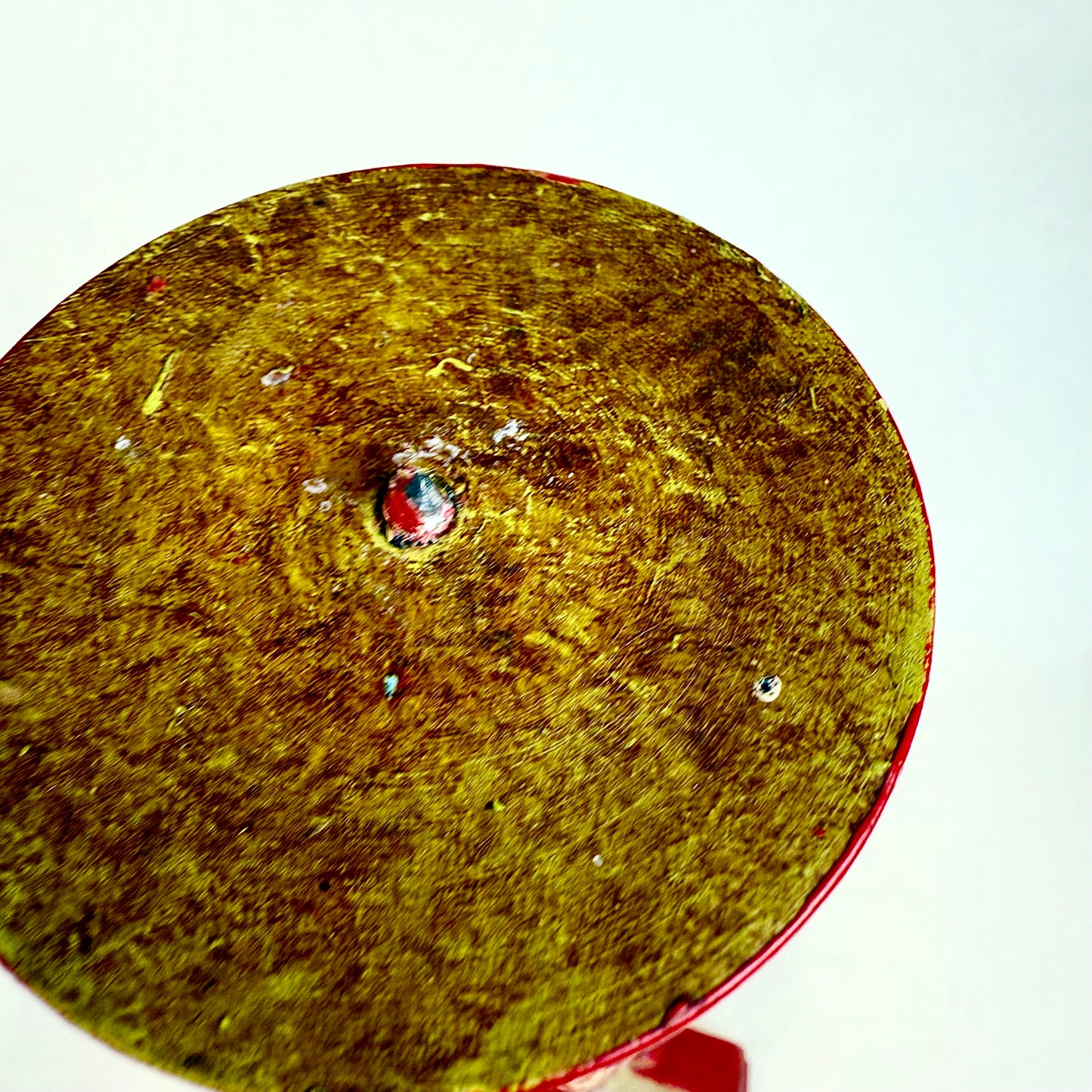 Kerzenständer Holz handbemalt