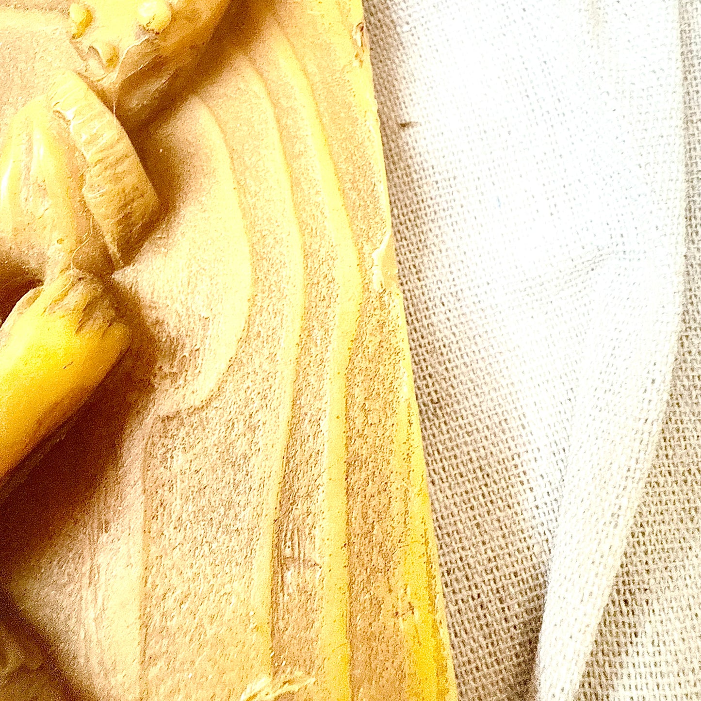 Wachsbild Barockdame mit Spiegel