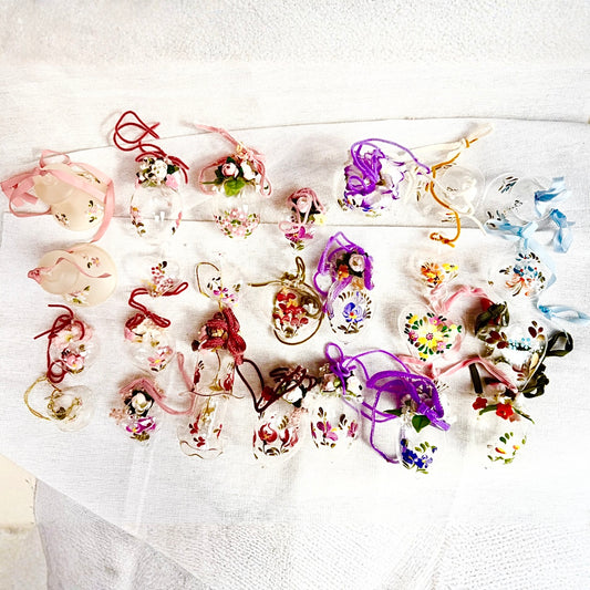 Handbemalte Osterdeko Glas