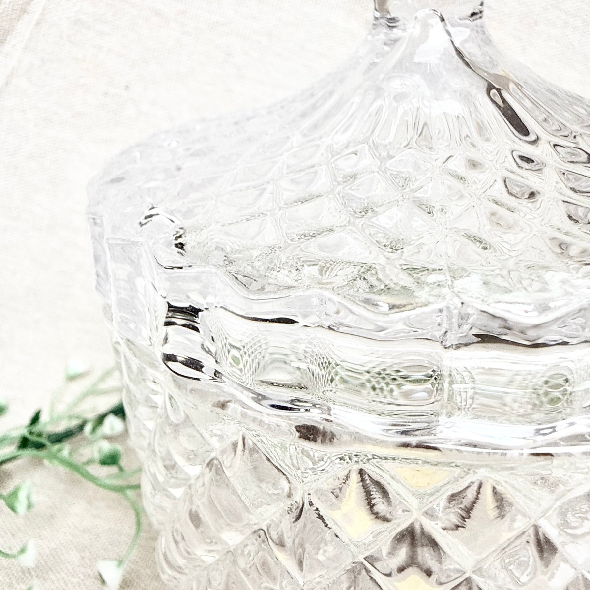 Glasdose mit Deckel