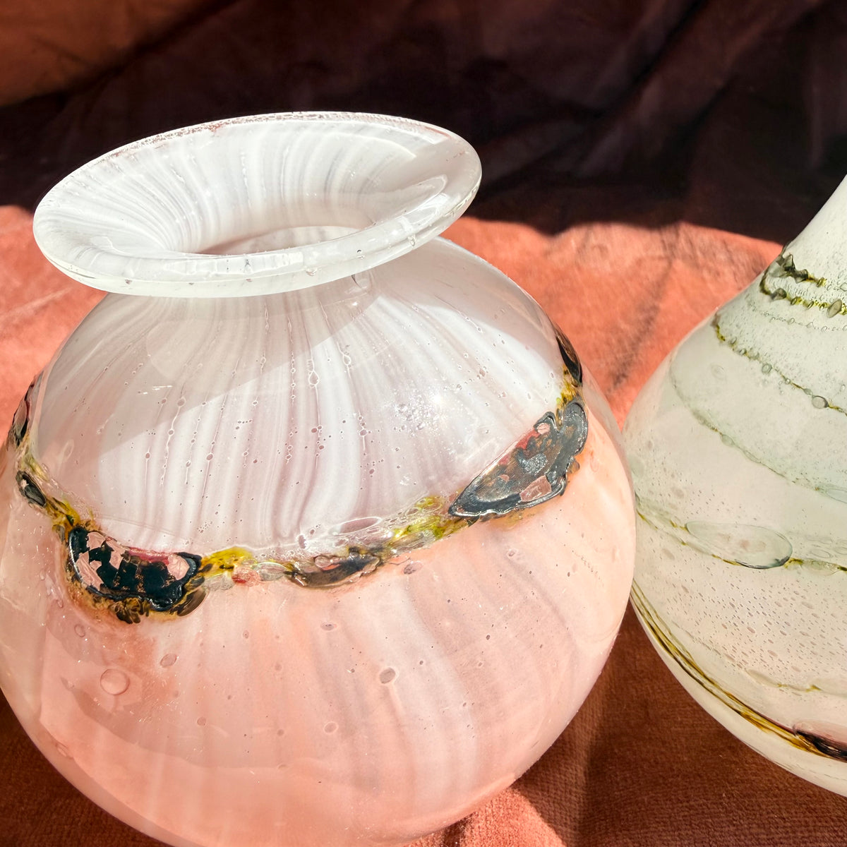Glas Konvolut Feuerglasur