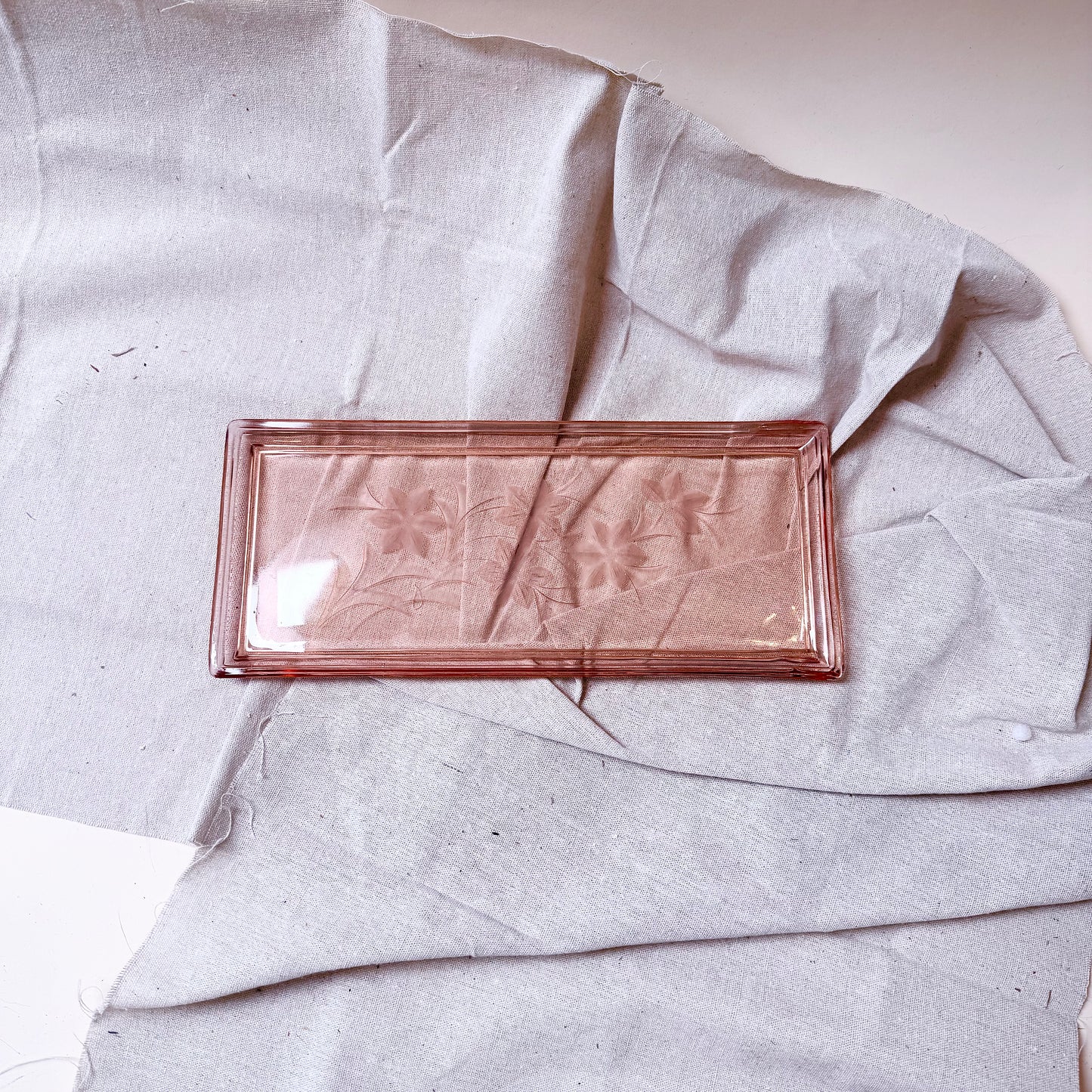 Glastablett graviert