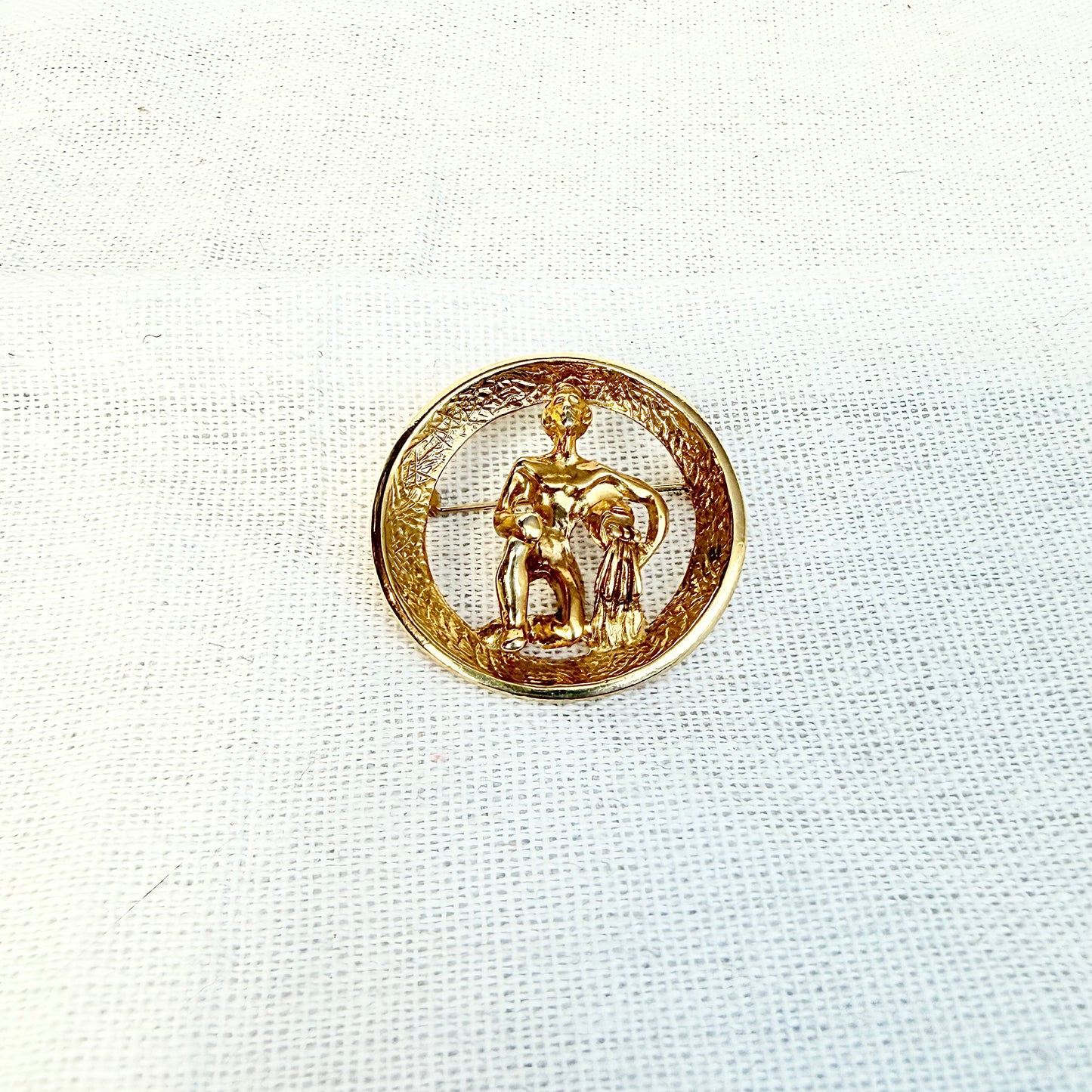 Trifari Sternzeichen Brosche Wassermann